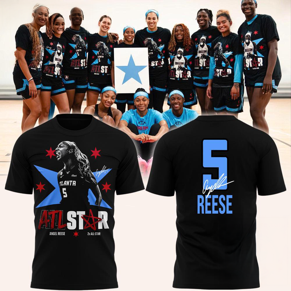 Atlanta Dream Angel Reese Two Times ATL Star 2026 T Shirt