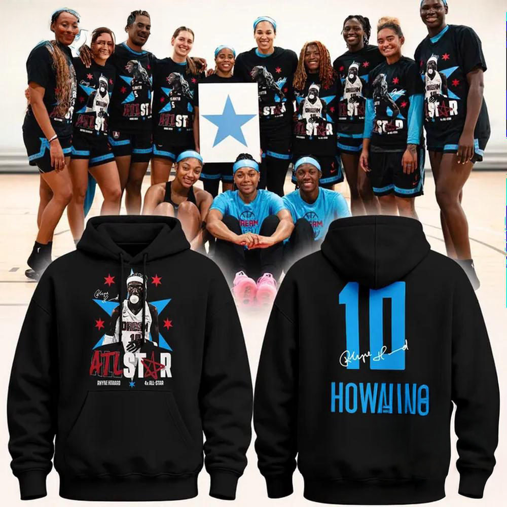 Atlanta Dream Rhyne Howard ATL All Stars 2026 Hoodie