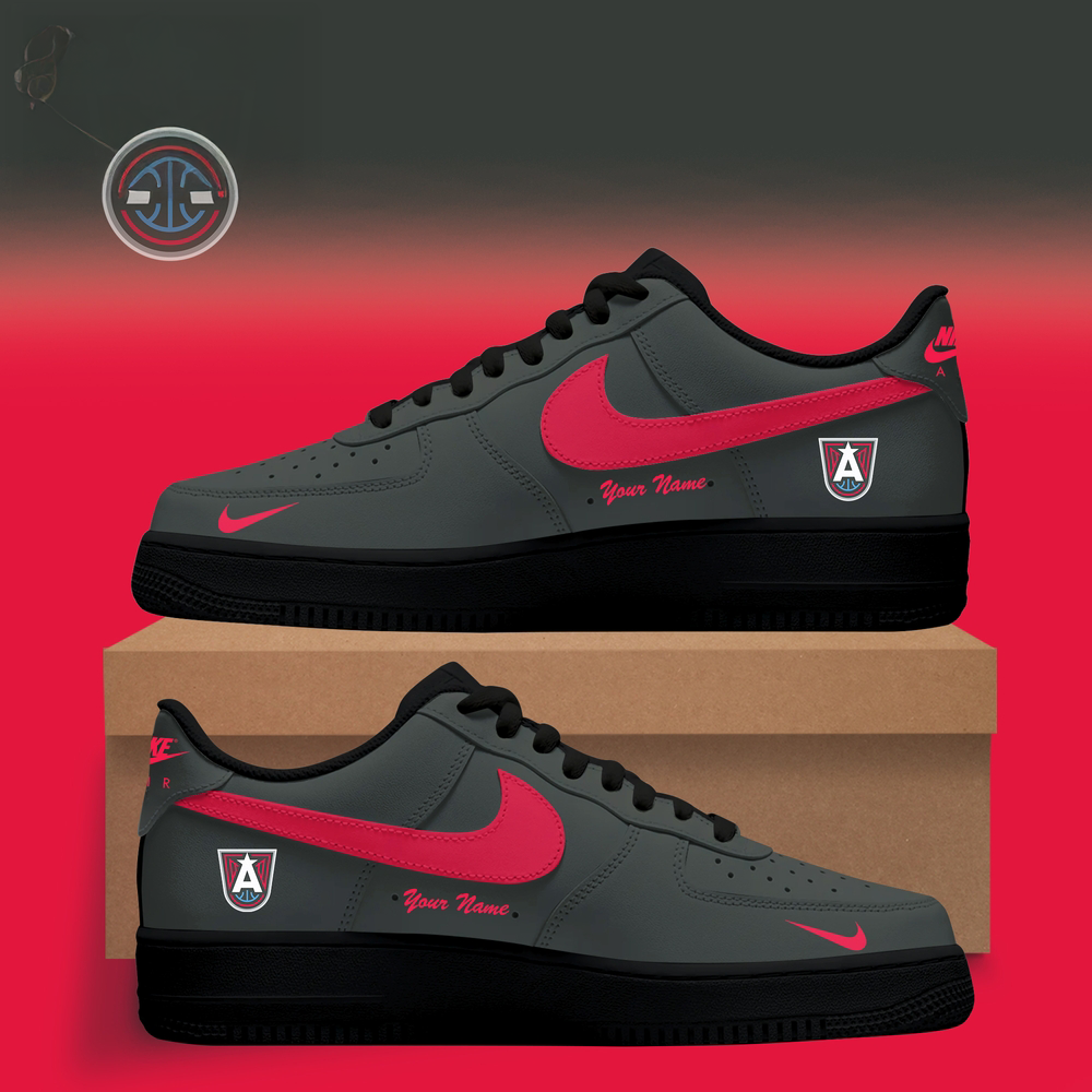 Atlanta Dream WNBA x Back 2 Black Edition Nike Air Force 1 Low Custom Shoes Fan Gift