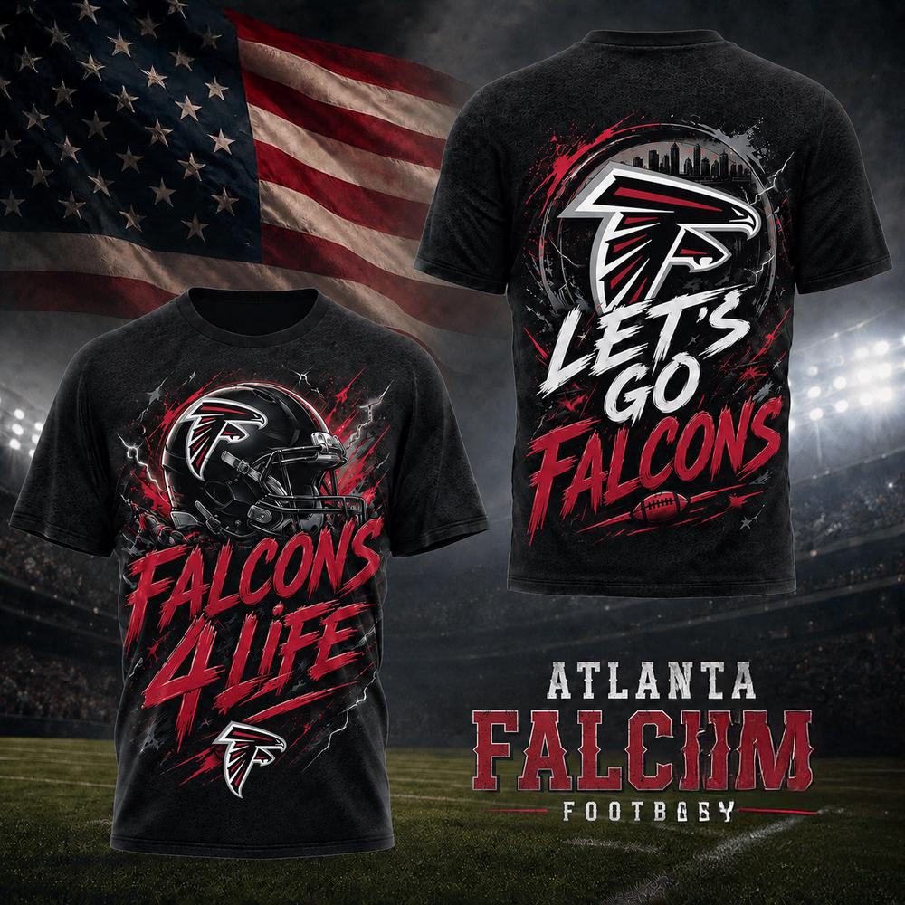 Atlanta Falcons NFL Fan For Life Limited Edition 3D Shirt
