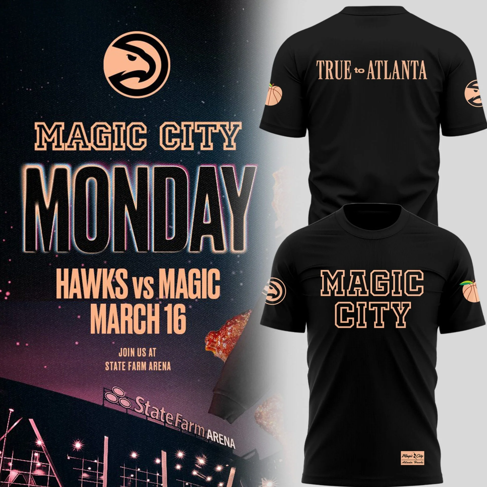 Atlanta Hawks 2026 True To Atlanta Limited Edition Magic City Shirt