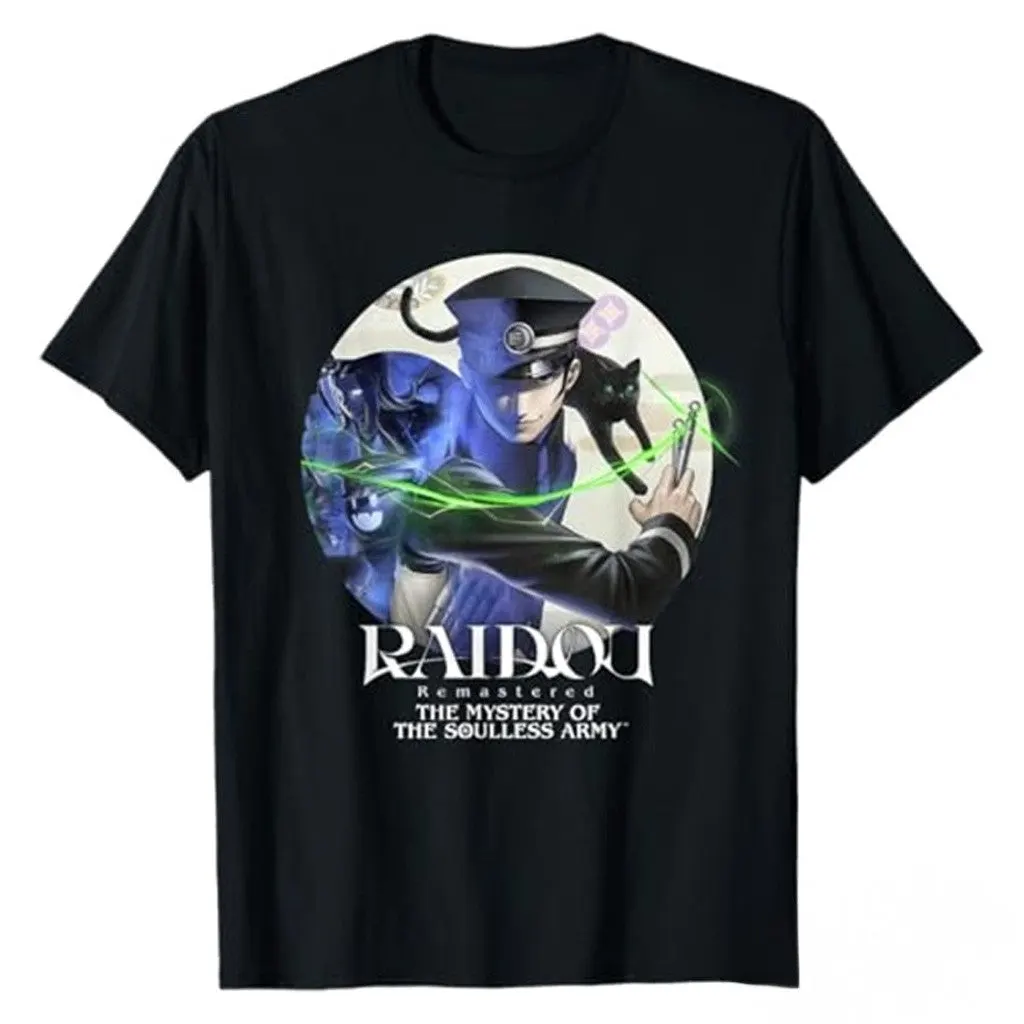 Atlus Merch Raidou The Mystery Of The Soulless Army Key Visual Art Shirt Gifts For Him