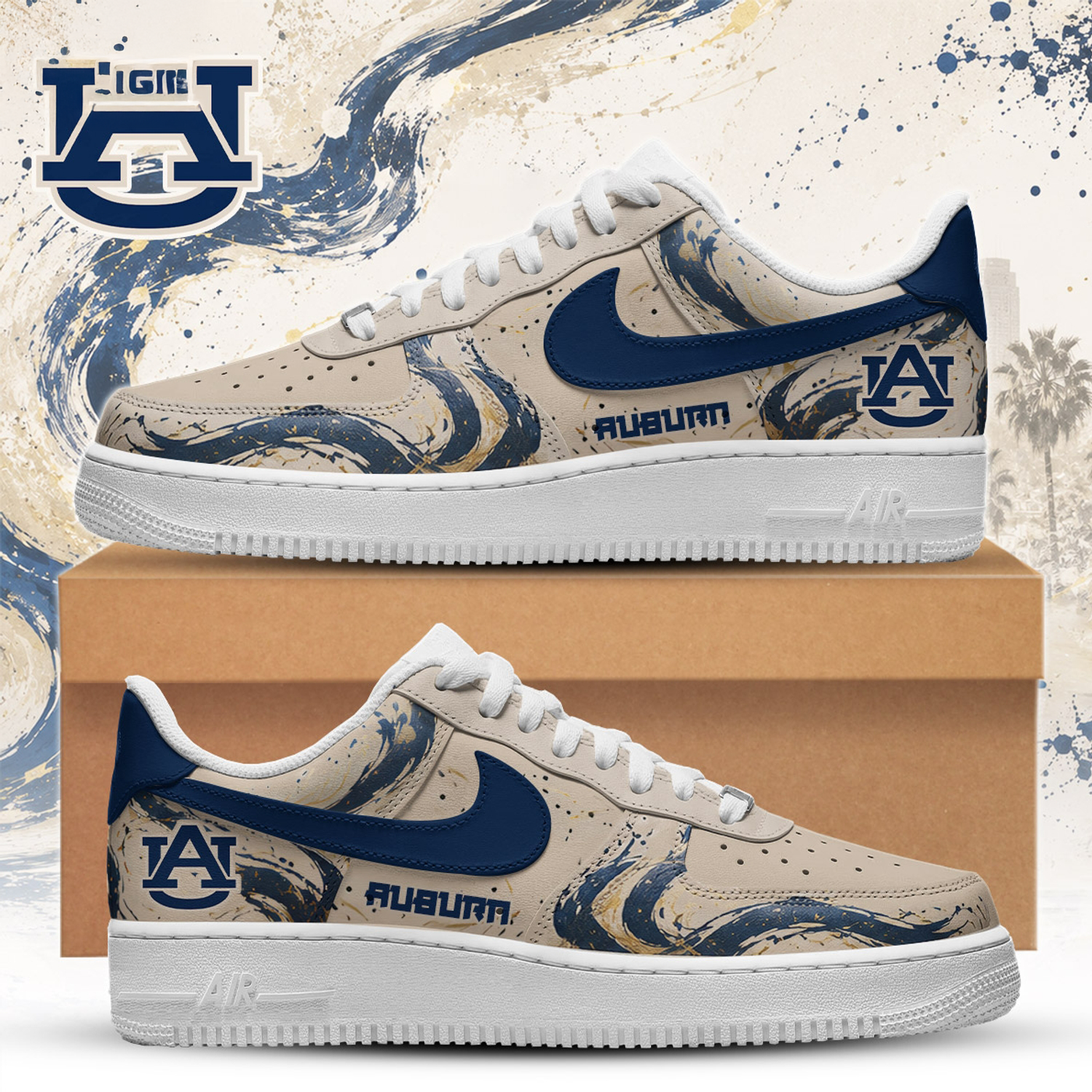 Auburn Tigers Royal Legacy 2026 Limited Edition High Top Sneakers