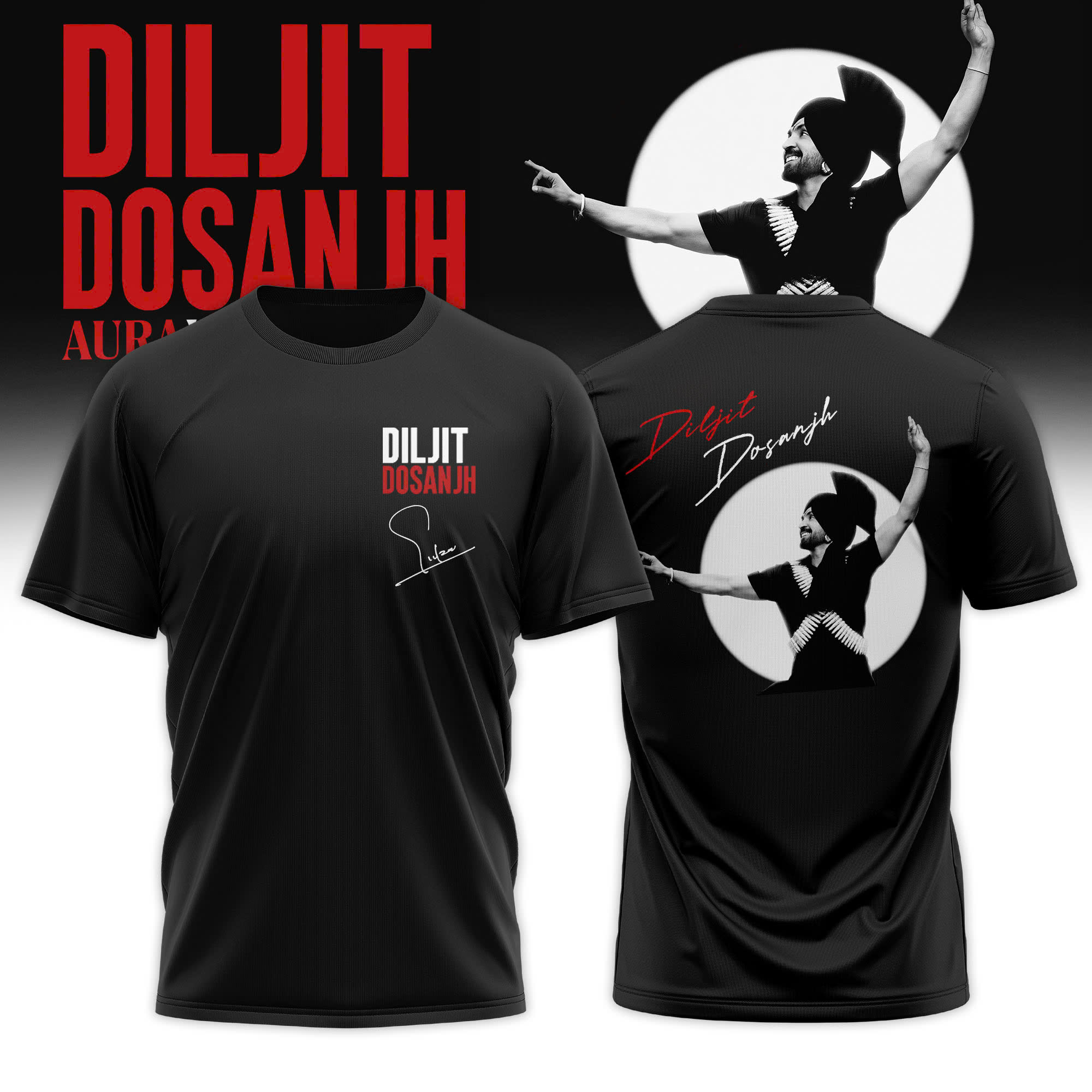Aura World Tour 2026 Official Graphic T Shirt