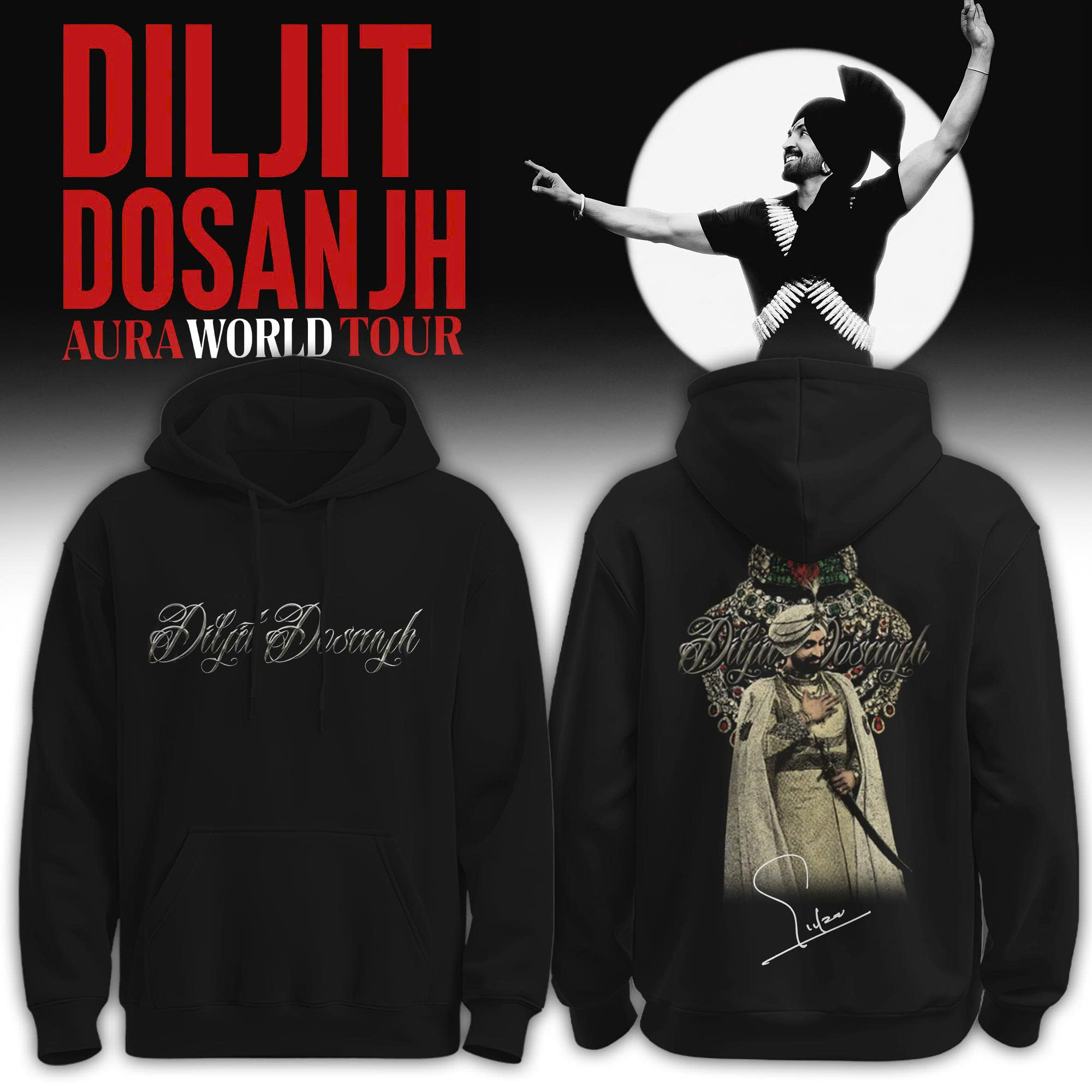 Aura World Tour 2026 Official Tour Hoodie Collection