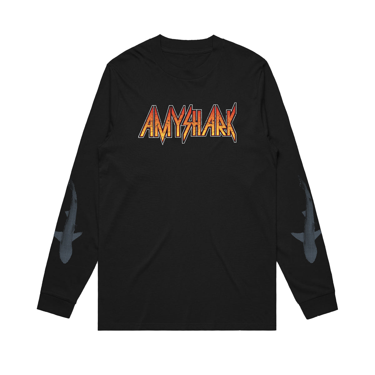 Black Long Sleeve Army, Army Shark Sunday Sadness Shirt