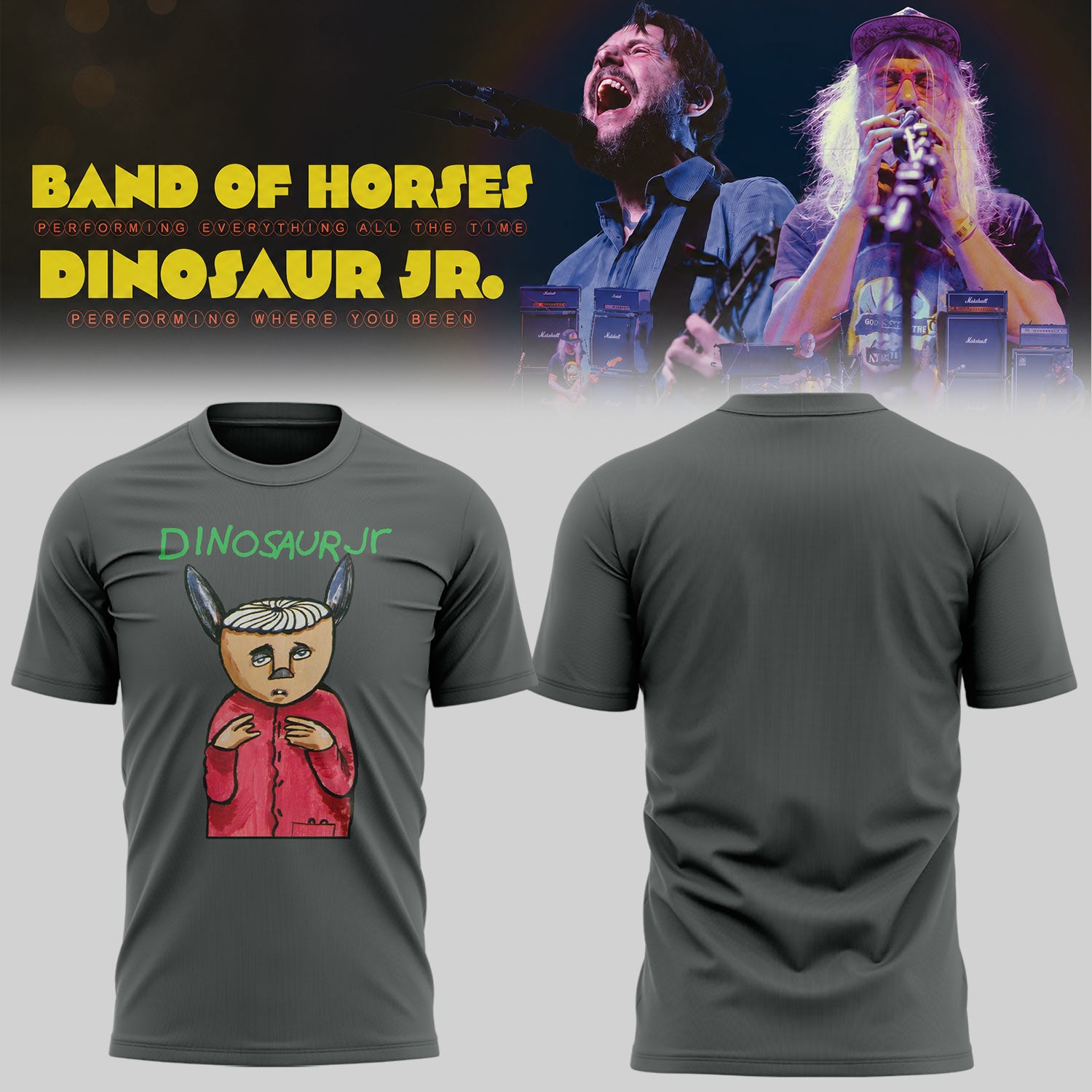 BOH x Dino Jr Premium Fan Collaboration Tee