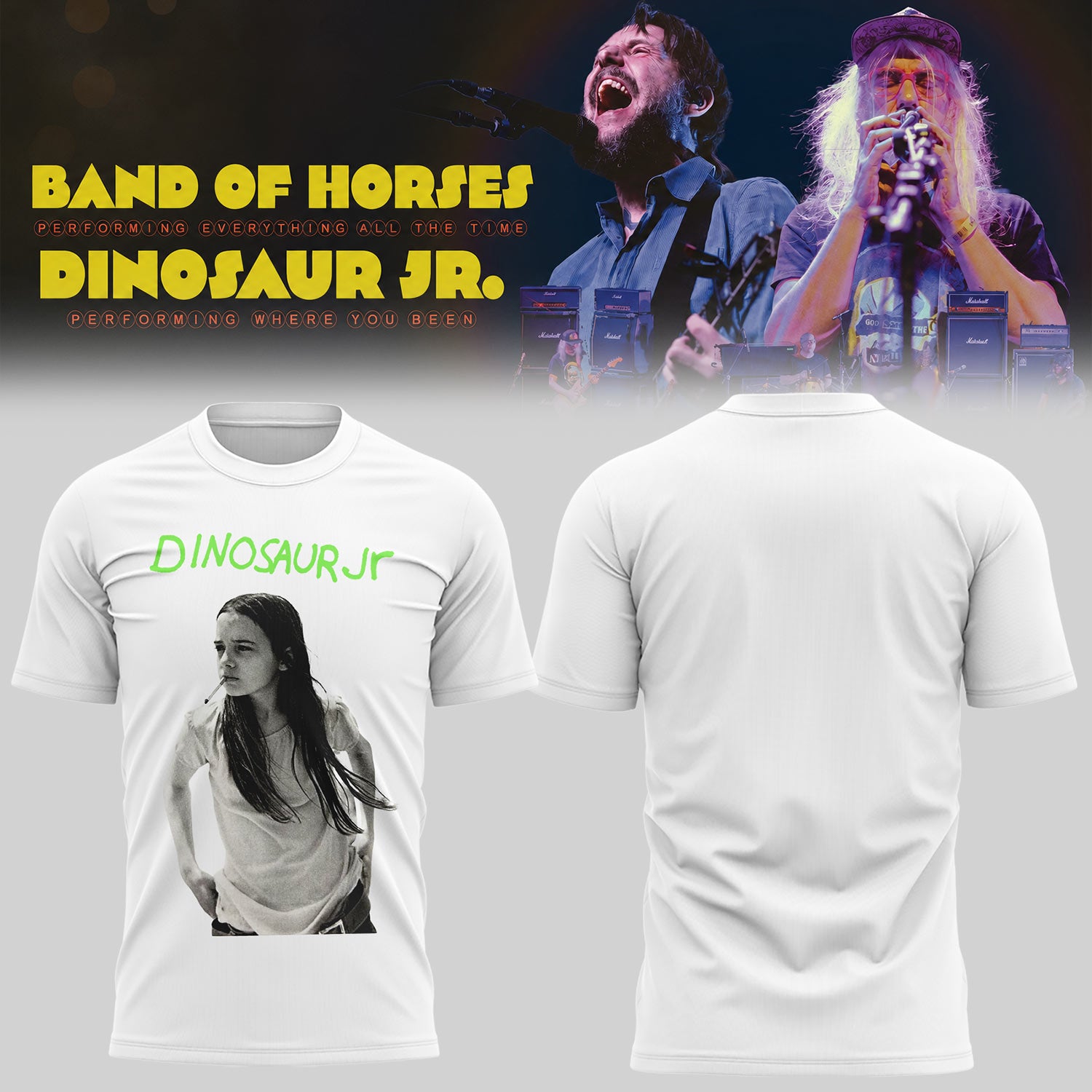 BOH x Dino Jr Vintage Graphic Fan Tee