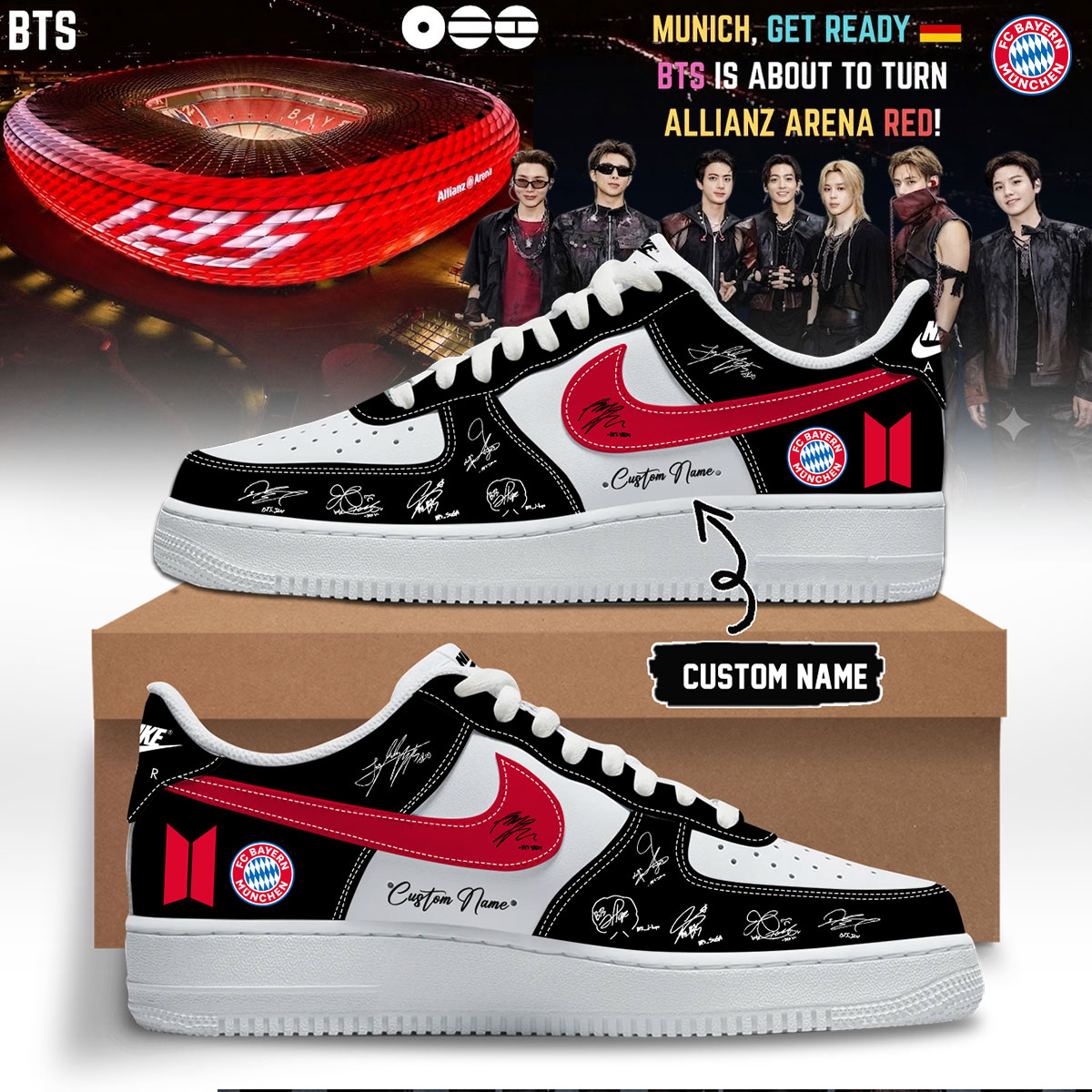BTS ARIRANG World Tour Signature Lifestyle Footwear