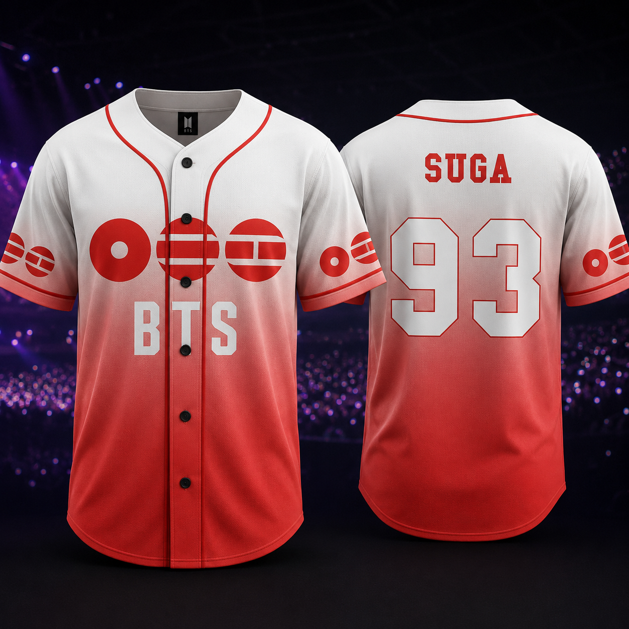 BTS Arirang World Tour Baseball Jersey Premium Fan Collection