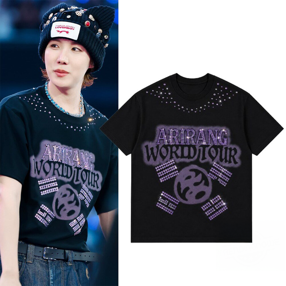 BTS J Hope Arirang World Tour 2026 London Official Graphic T Shirt