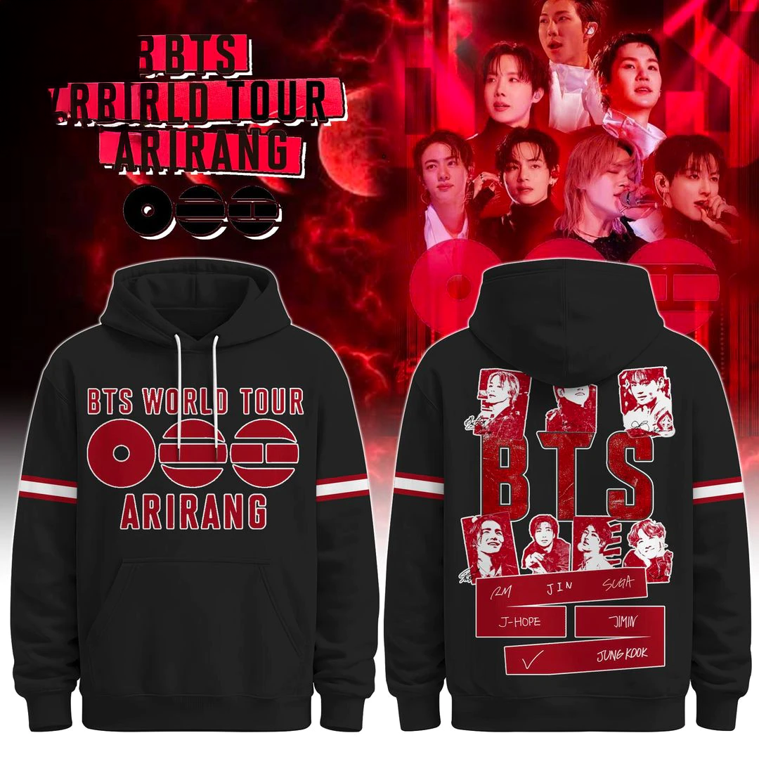 BTS World Tour ARIRANG 2026 Special Edition Hoodie
