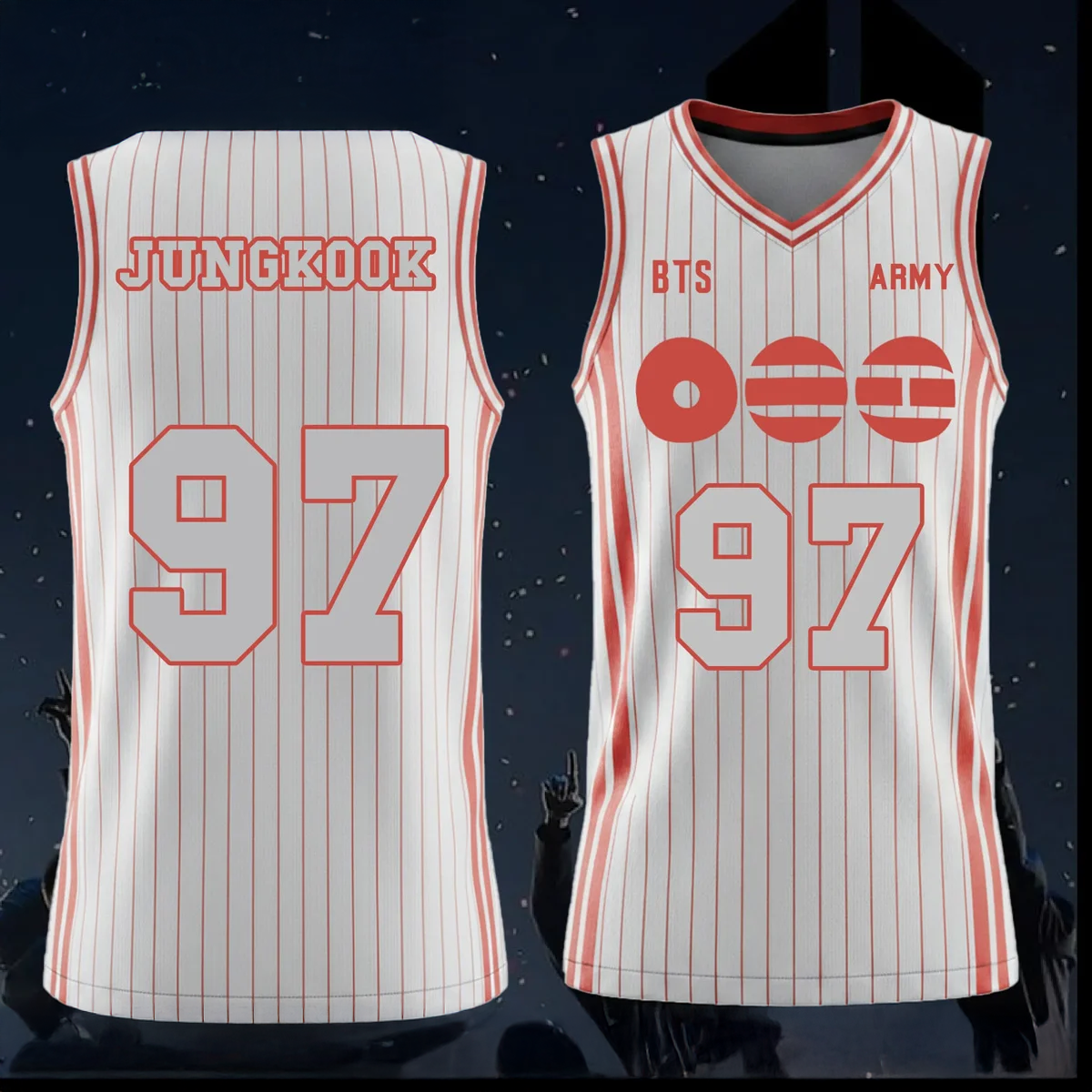 BTS x Stray Kids Premium Basketball Jersey Fan Collection