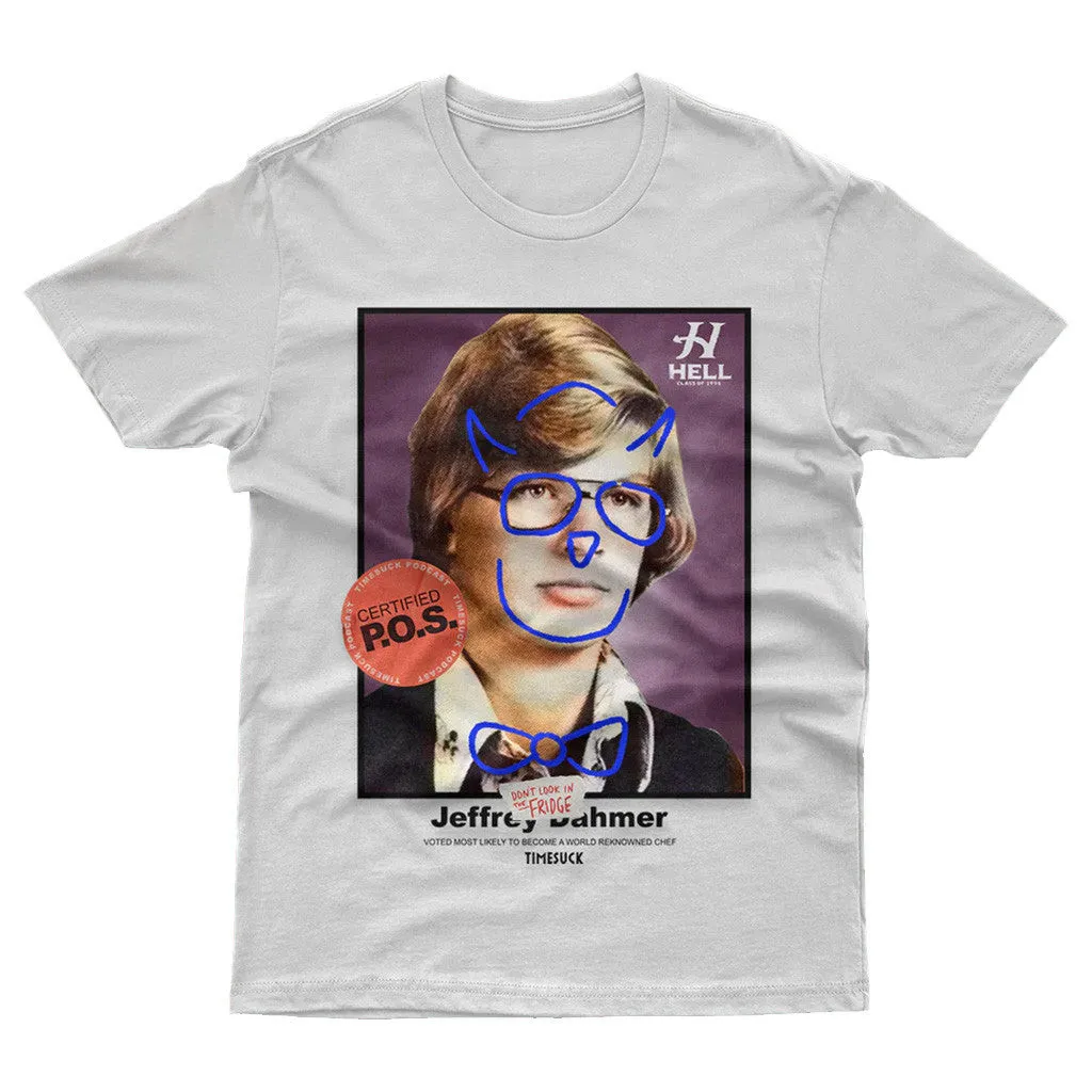 Bad Magic Merch Jeffrey Dahmer Yearbook White TShirt Best Gifts For Boyfriend