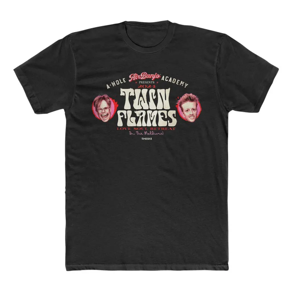 Bad Magic Merch Twin Flames 2024 Black Shirt Presents For Boyfriend