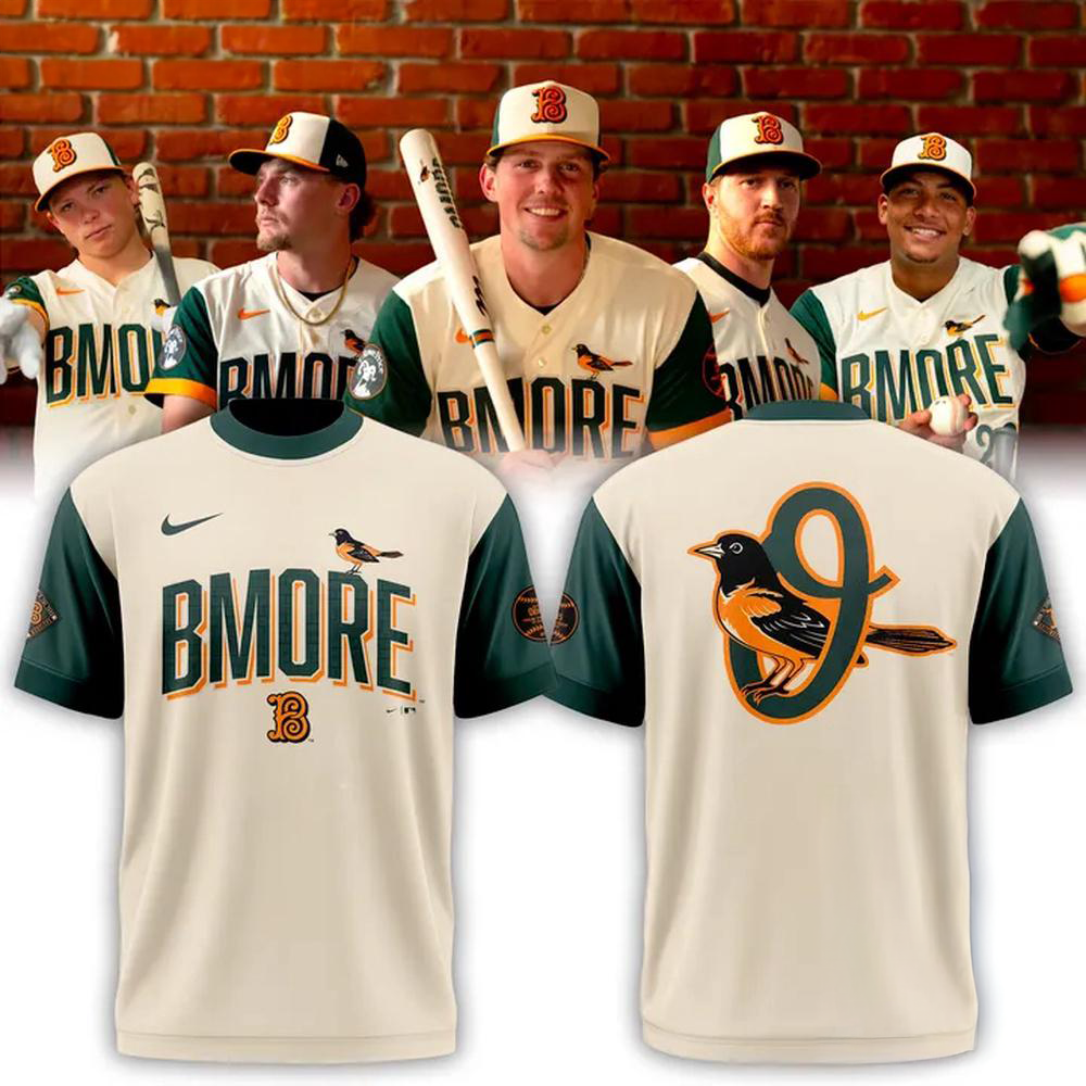Baltimore Orioles Cream 2026 City Connect Authentic Collection ThermaFIT T Shirt
