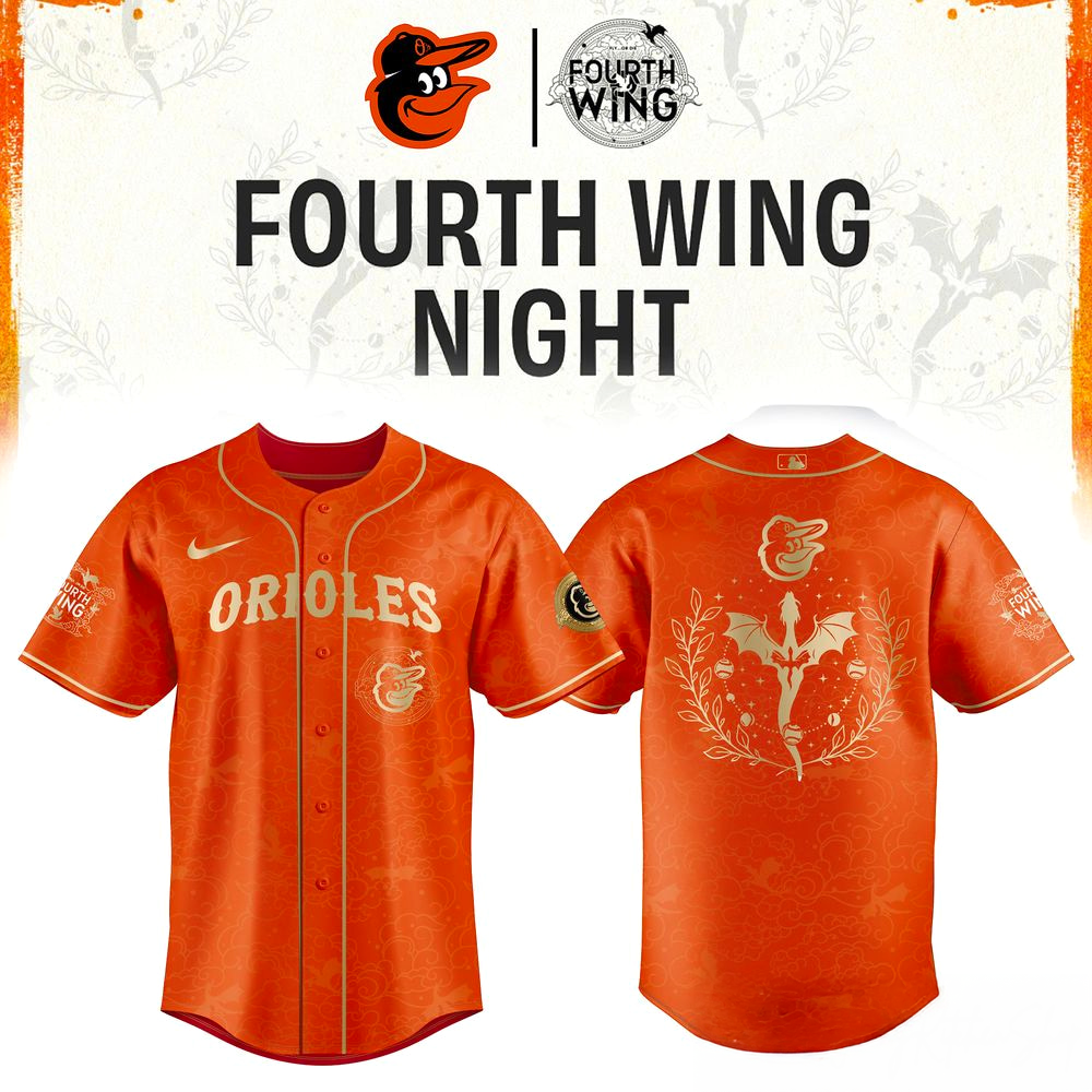 Baltimore Orioles Fourth Wings Night 2026 Jersey