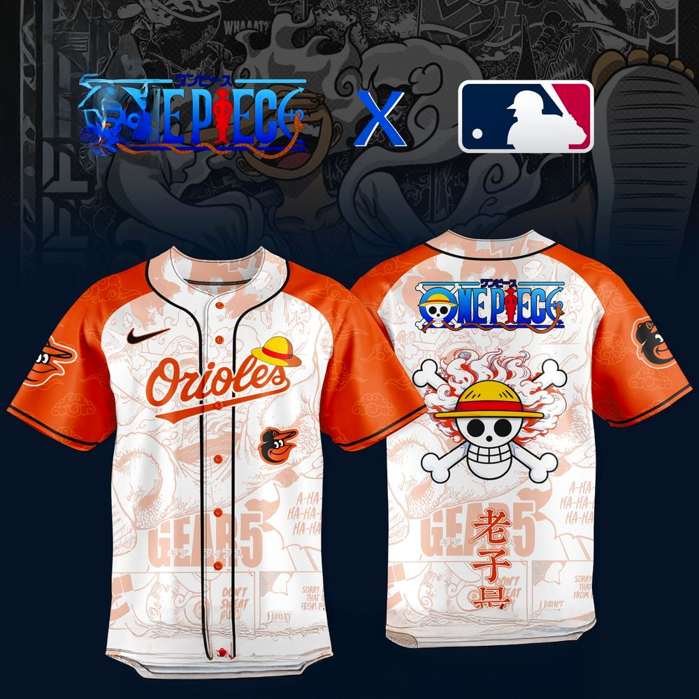 Baltimore Orioles x One Piece 2026 Jersey