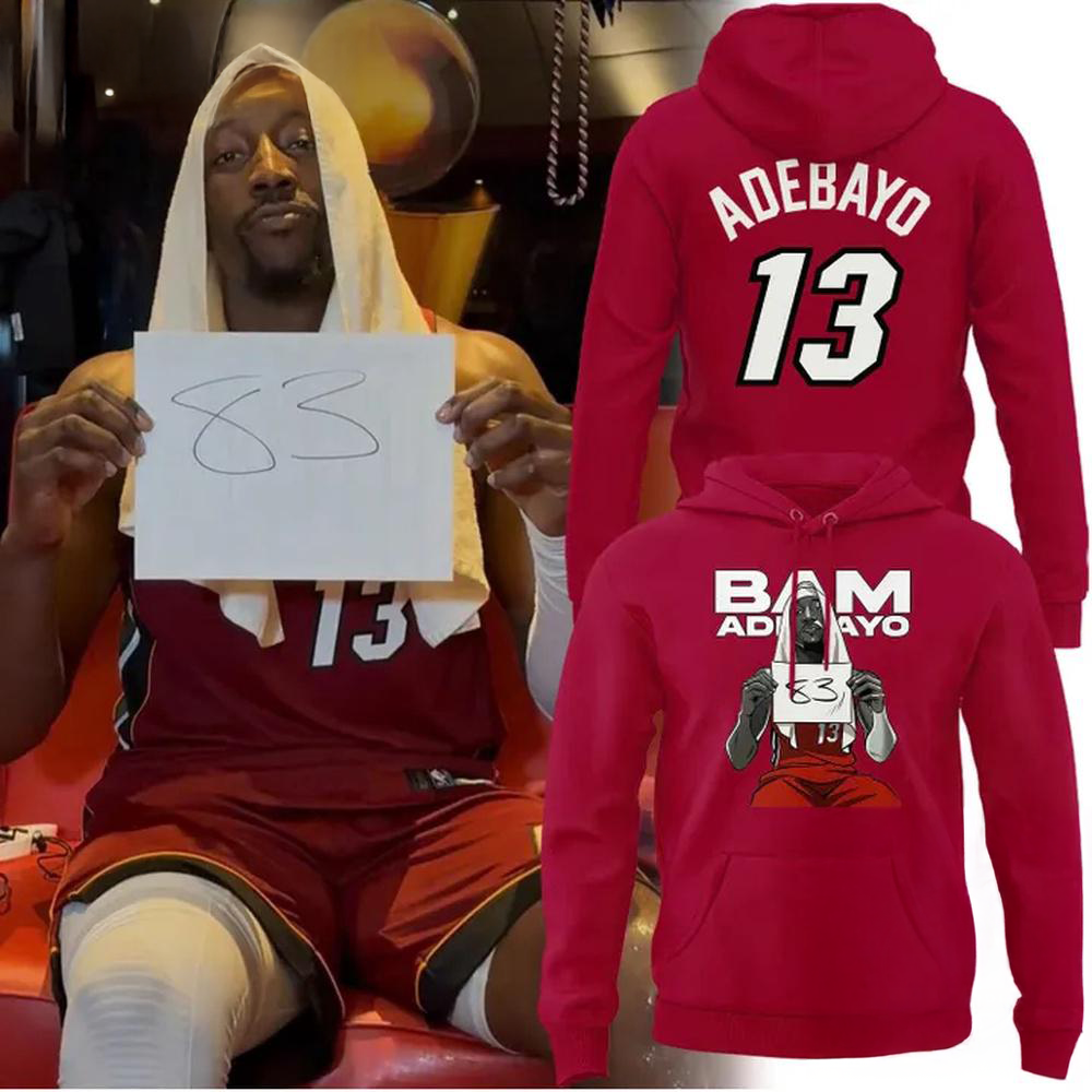 Bam Adebayo 83 Point Game Historic Moment Limited Edition Hoodie