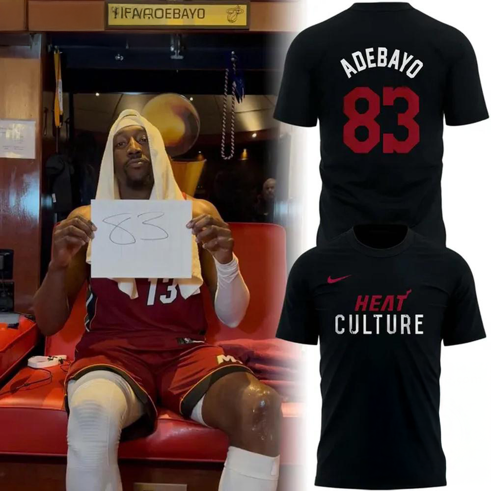Bam Adebayo 83 Point Game Miami Heat Premium Graphic T Shirt