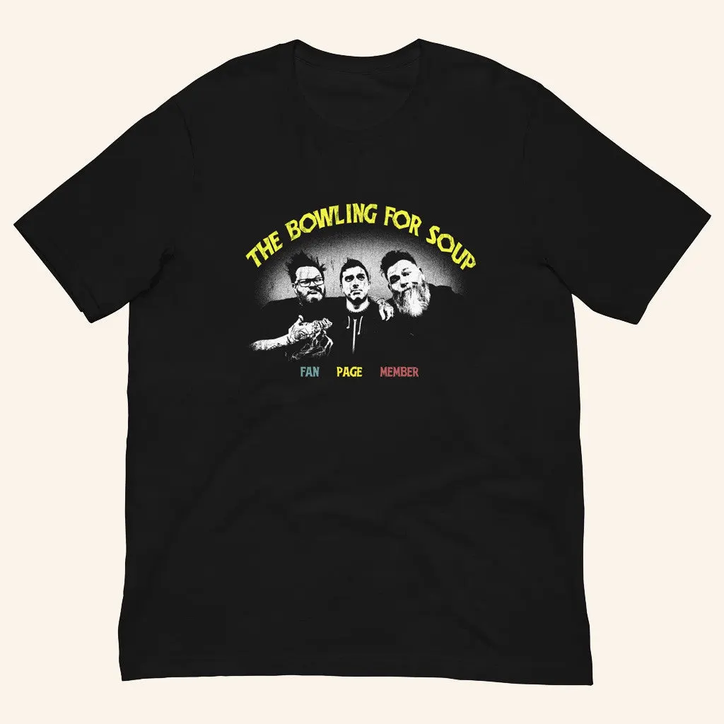 Bandwear Merch Bowling For Soup Three Stooges 2025 Fan Page TShirt Gifts For Besties
