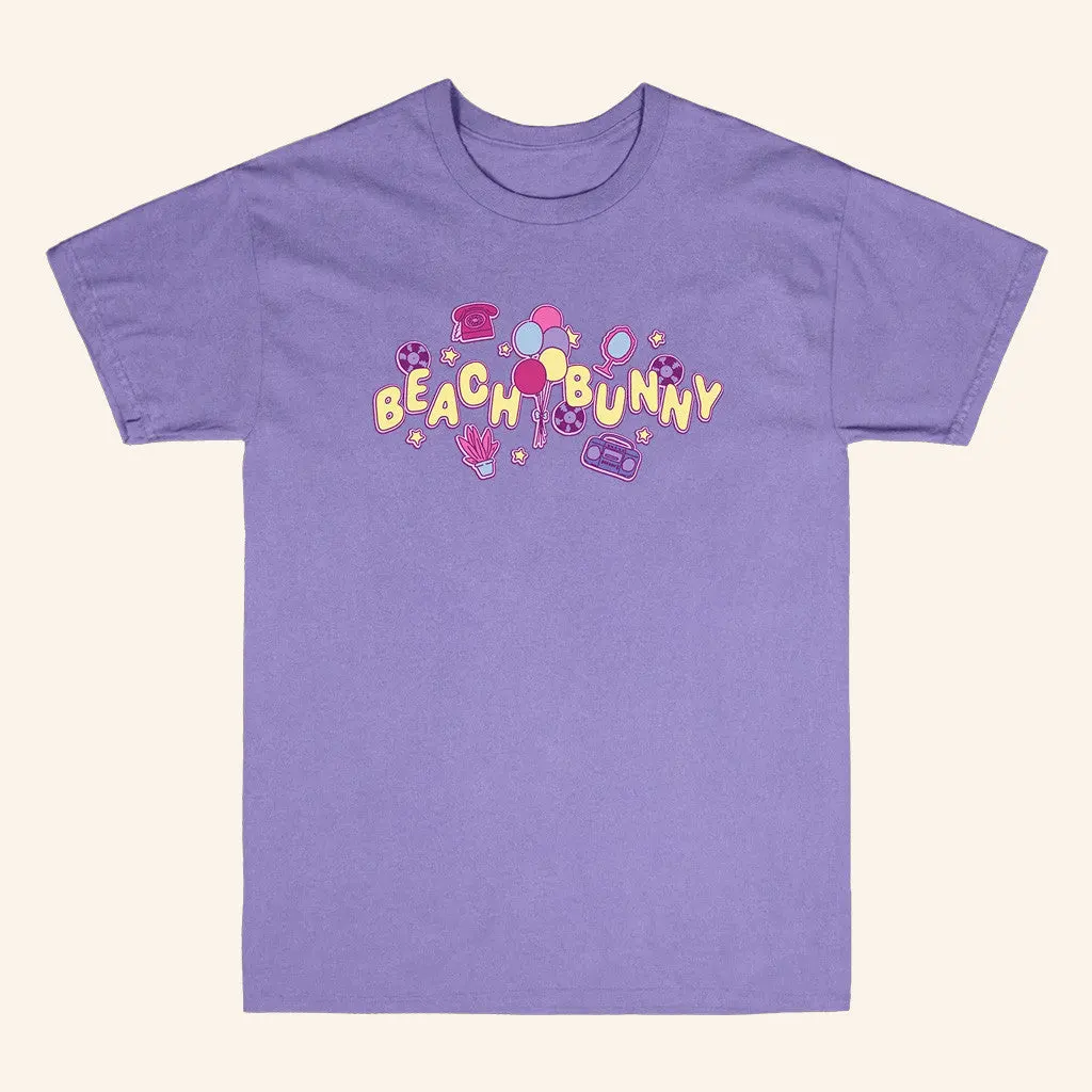 Beach Bunny Merch Tunnel Vision Purple TShirt Gifts For Friends