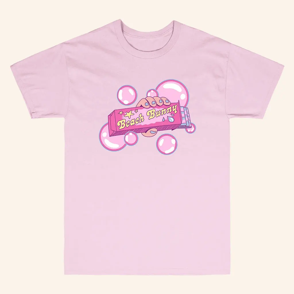 Beach Bunny Store Merch Bubble Gum Pink TShirt Gifts For Girlfriend