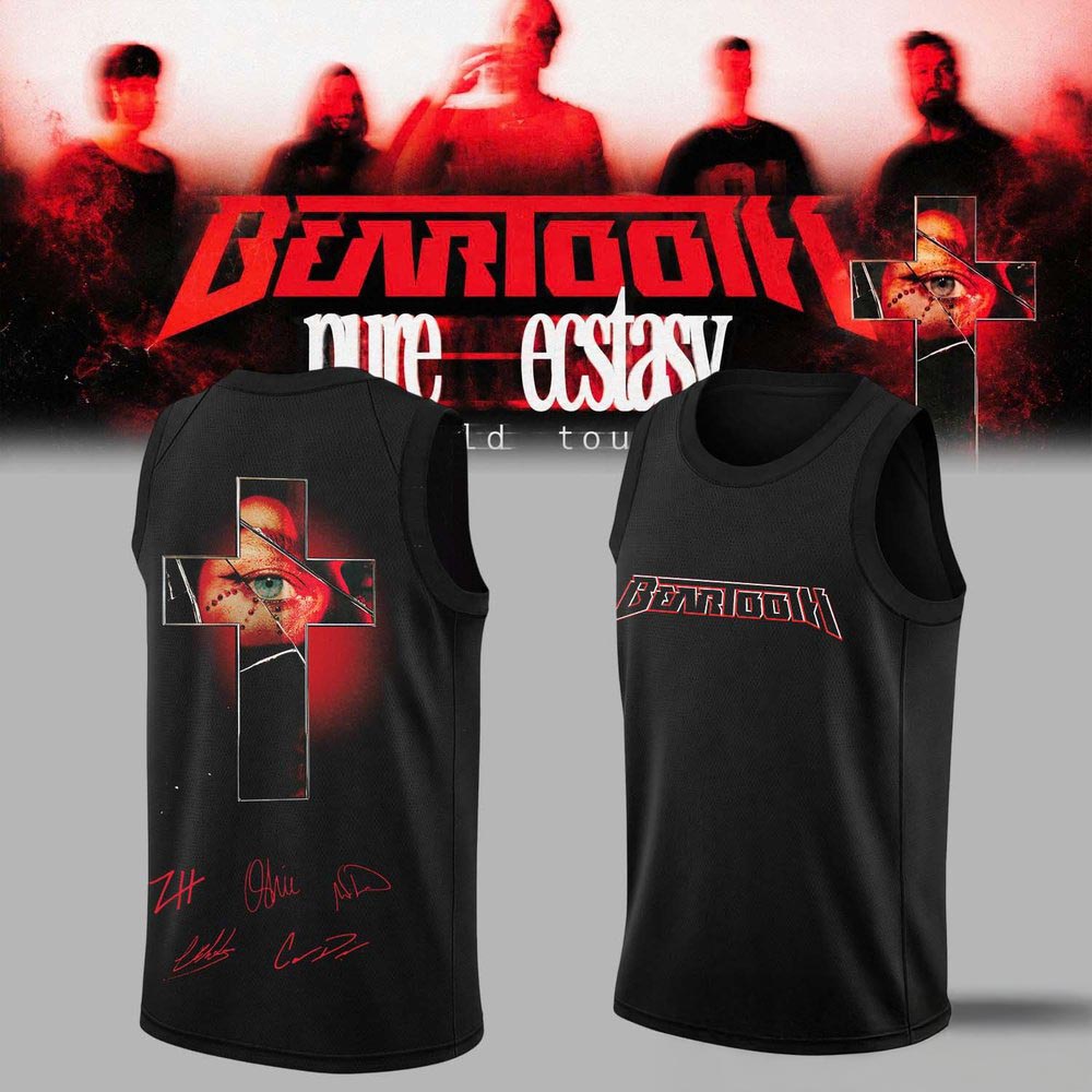 Beartooth Pure Ecstasy 2026 World Tour Basketball Jersey Live Concert Music Fan Gift 1 - Unicasport Beartooth Pure Ecstasy 2026 World Tour Basketball Jersey Live Concert Music Fan Gift