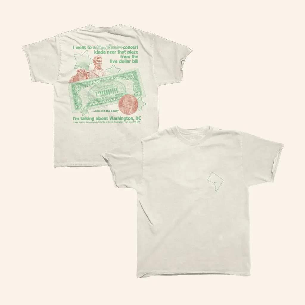 Ben Rector Music Merch Ben Rector Live In Dc TShirt Gifts For Him