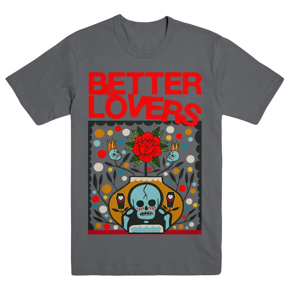 Better Lovers Merch Flower Skull Shirt Better Lovers Shirt FatherS Day Gifts For Boyfriend