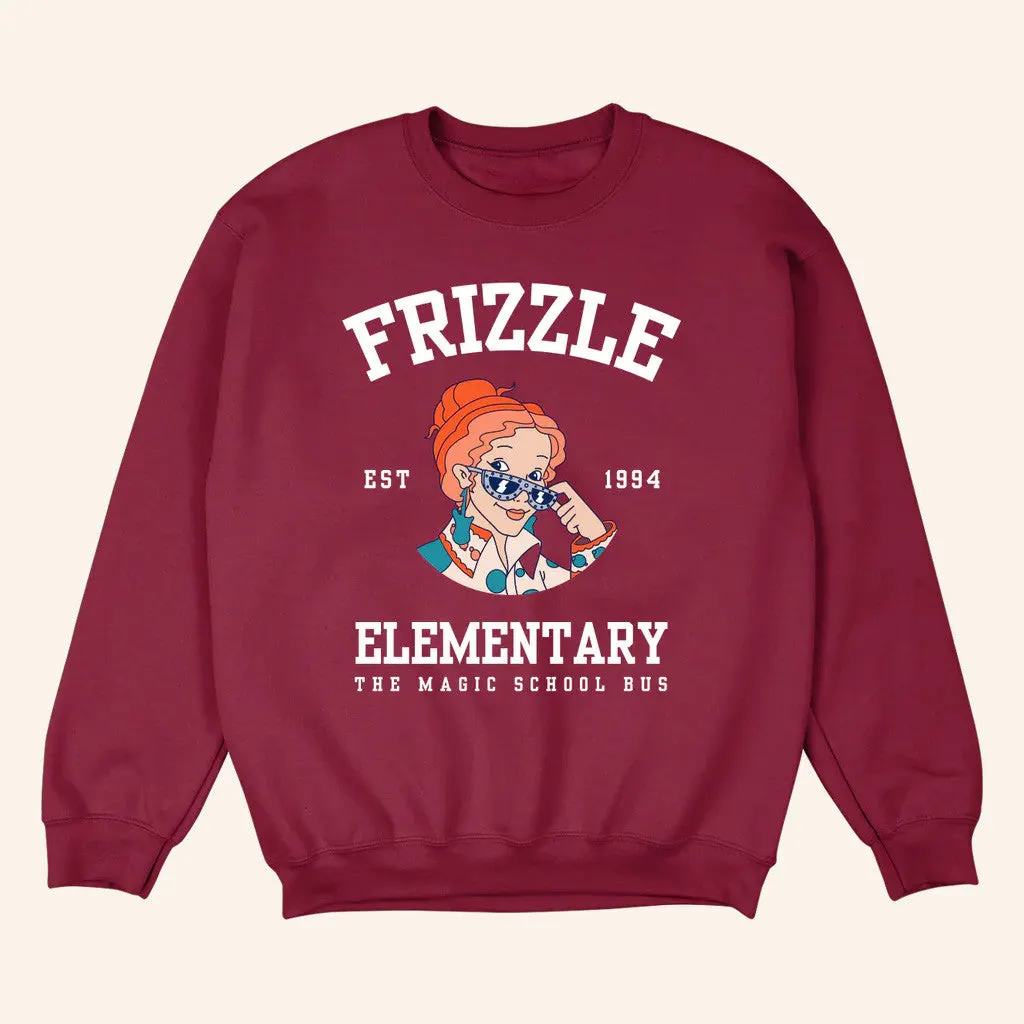 Big Comfy Couch Merch Magic School Bus Ms Frizzle Sweatshirt Gifts For Daughter