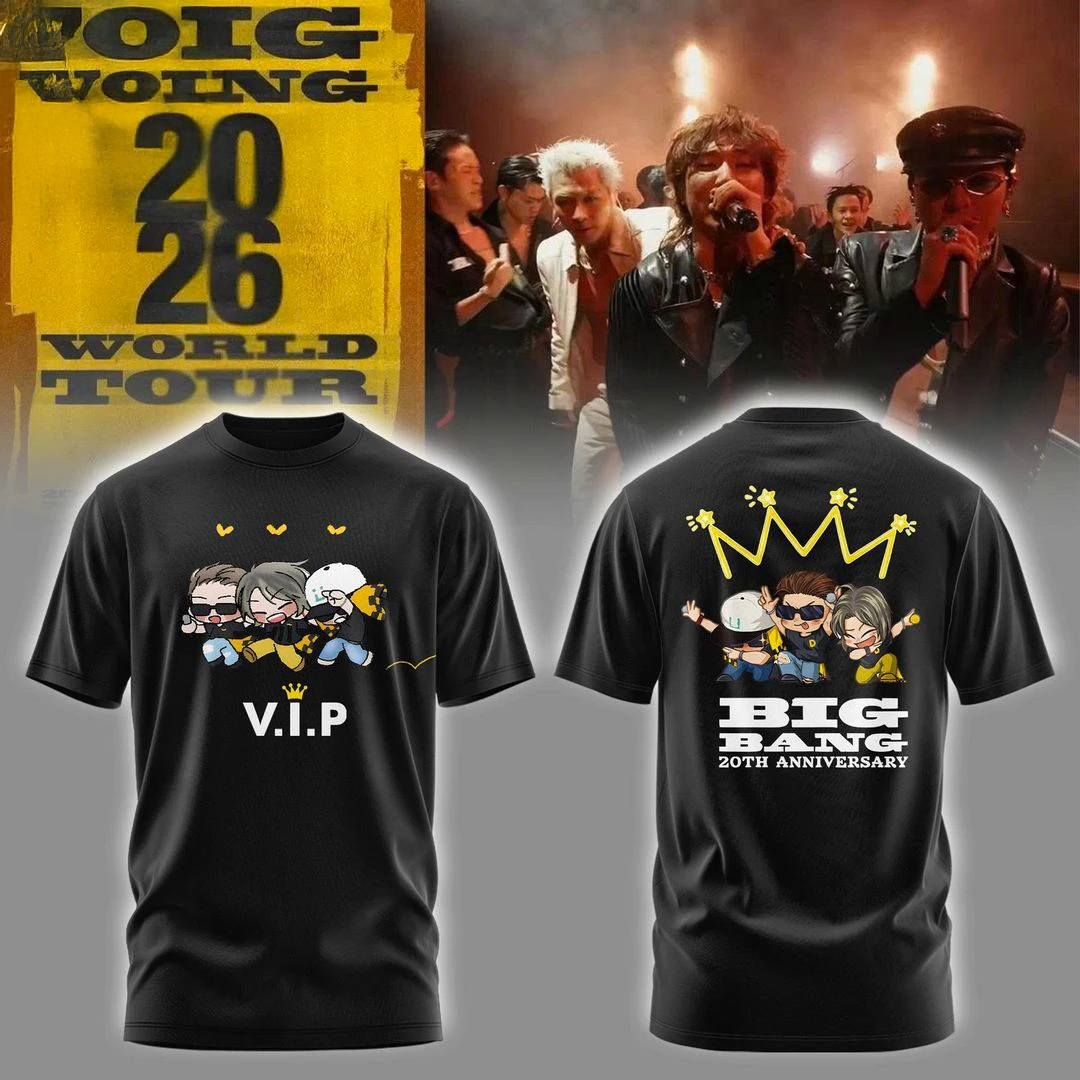 BigBang World Tour 2026 Special Edition TShirt