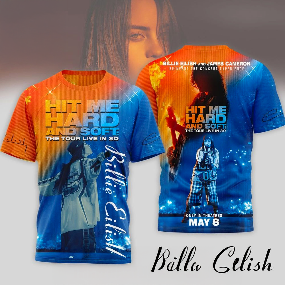 Billie Eilish Hit Me Hard And Soft The Tour Live In 3D TShirt