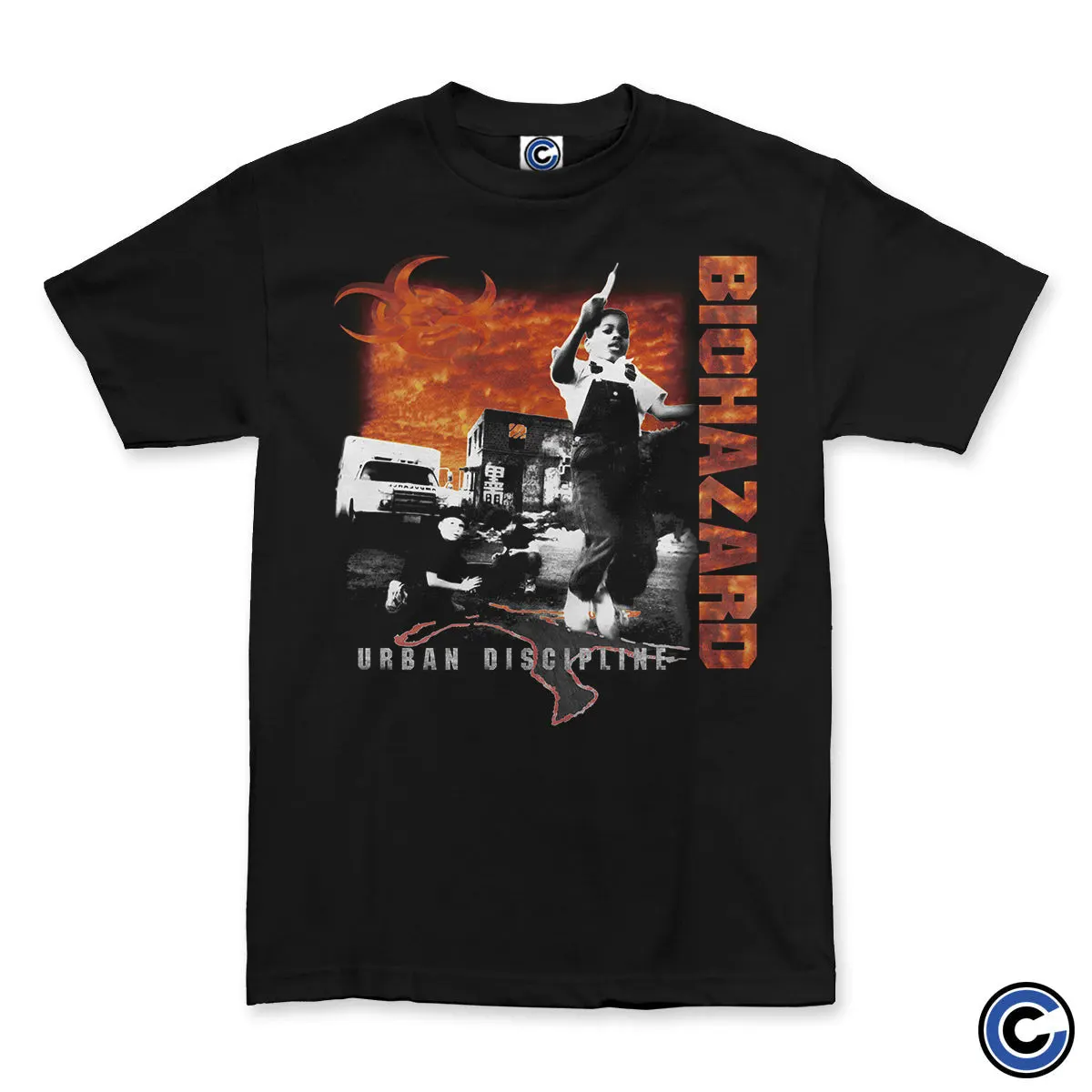 Biohazard Merch Urban Discipline Shirt Biohazard Shirt