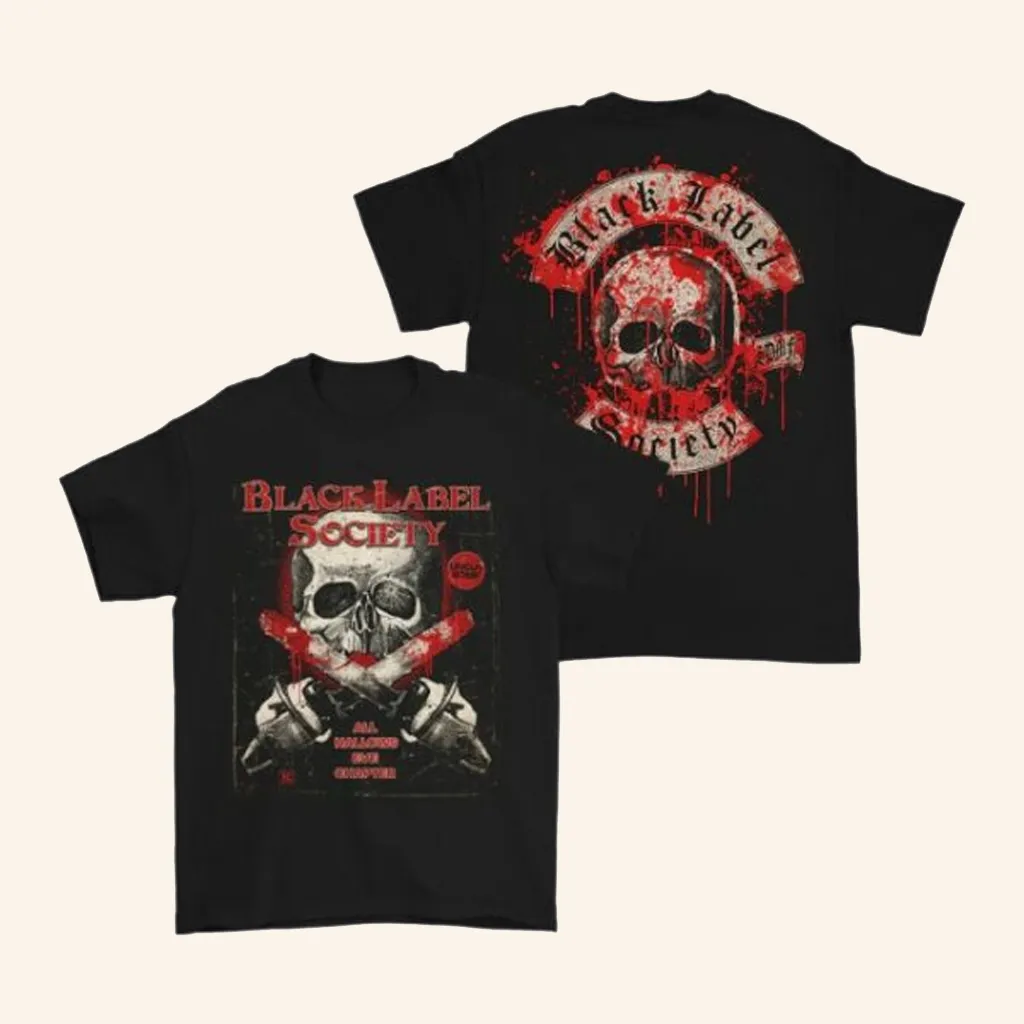 Black Label Society Merch All Hallows Eve TShirt Christmas Gifts For Boyfriend