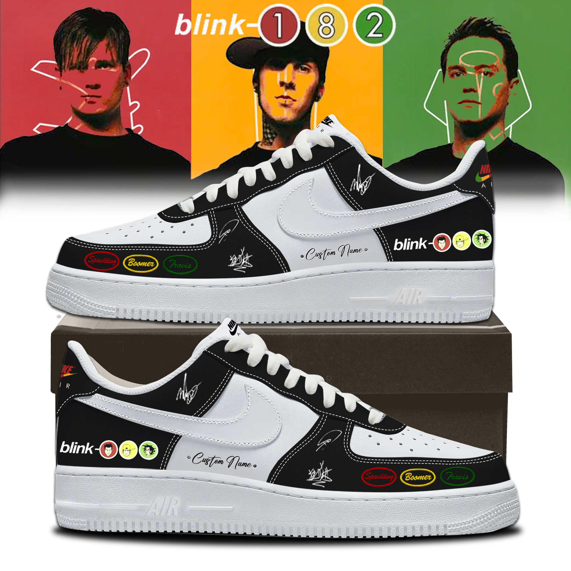 Blink 182 Take Off Your Pants And Jacket Official Collector Sneakers