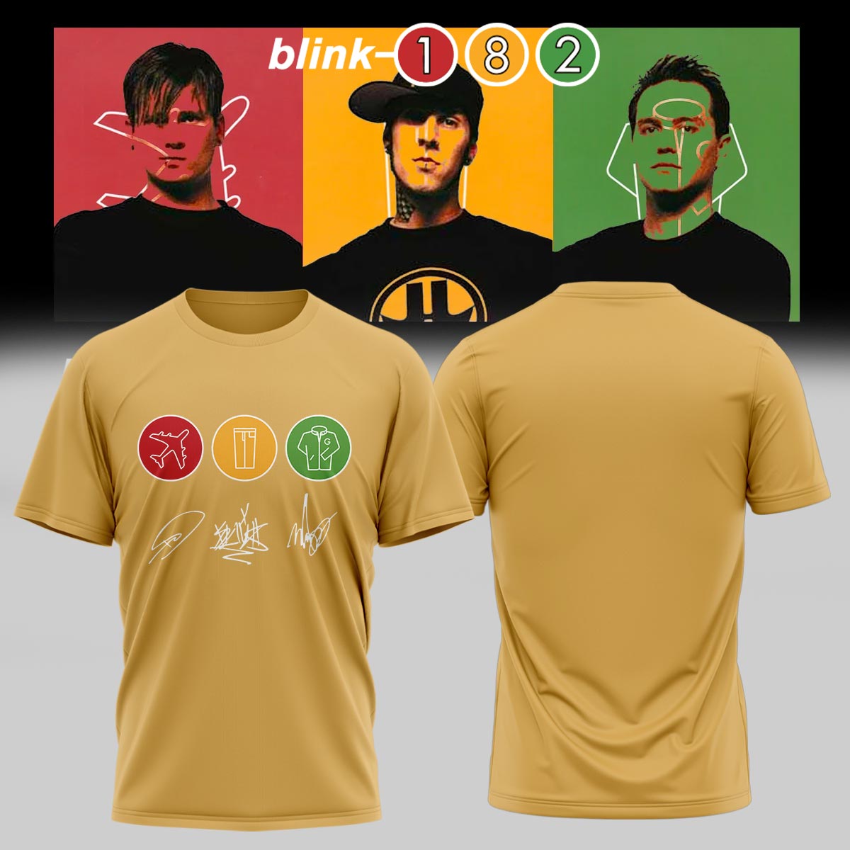 Blink 182 Take Off Your Pants And Jacket Premium Anniversary Fan Shirt