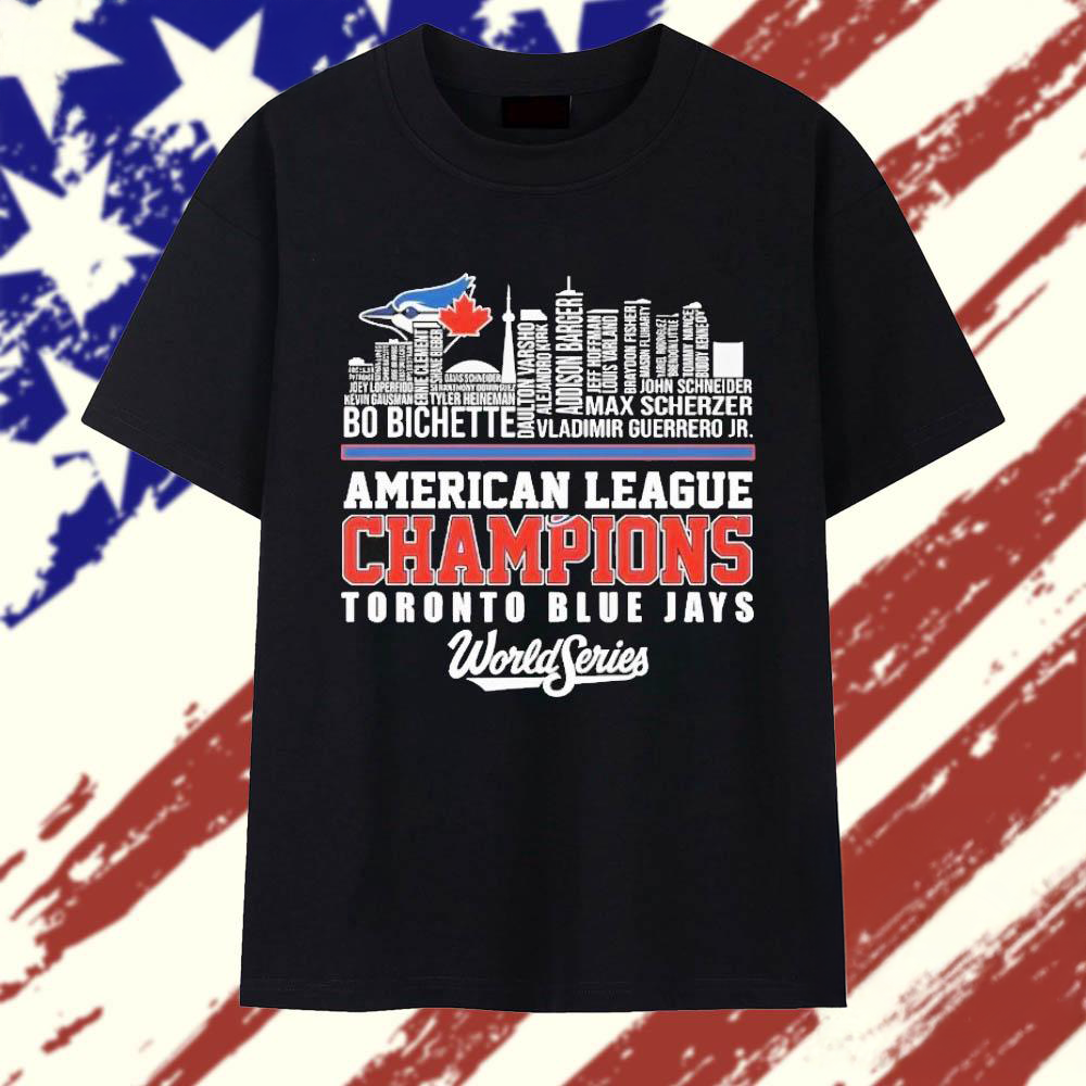 Blue Jays World Series 2025 Team Roster T Shirt