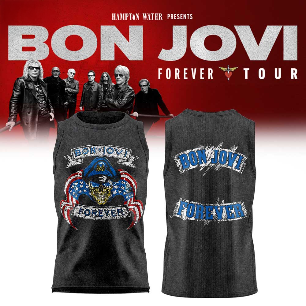 Bon Jovi Forever Tour 2026 Official Baseball Jersey
