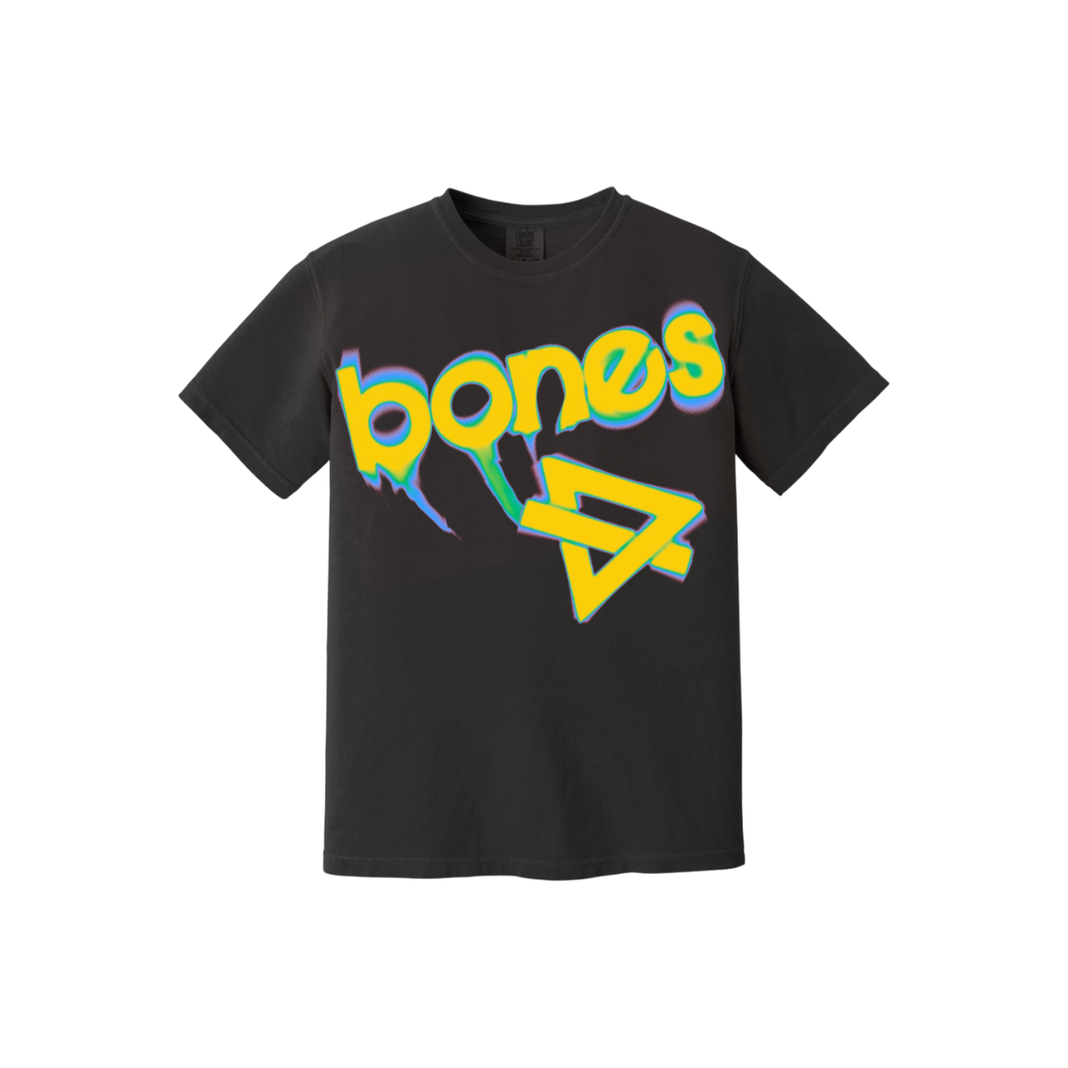 Bones Tee, Black Bone T Shirt For Fan