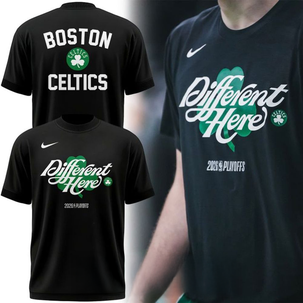 Boston Celtics 2026 Playoffs Different Here Limited Edition Shirt
