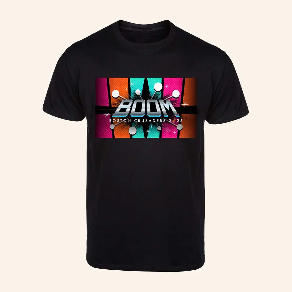 Boston Crusaders Merch 2025 Tour Dates Boom Shirt Best Gifts For Boyfriend
