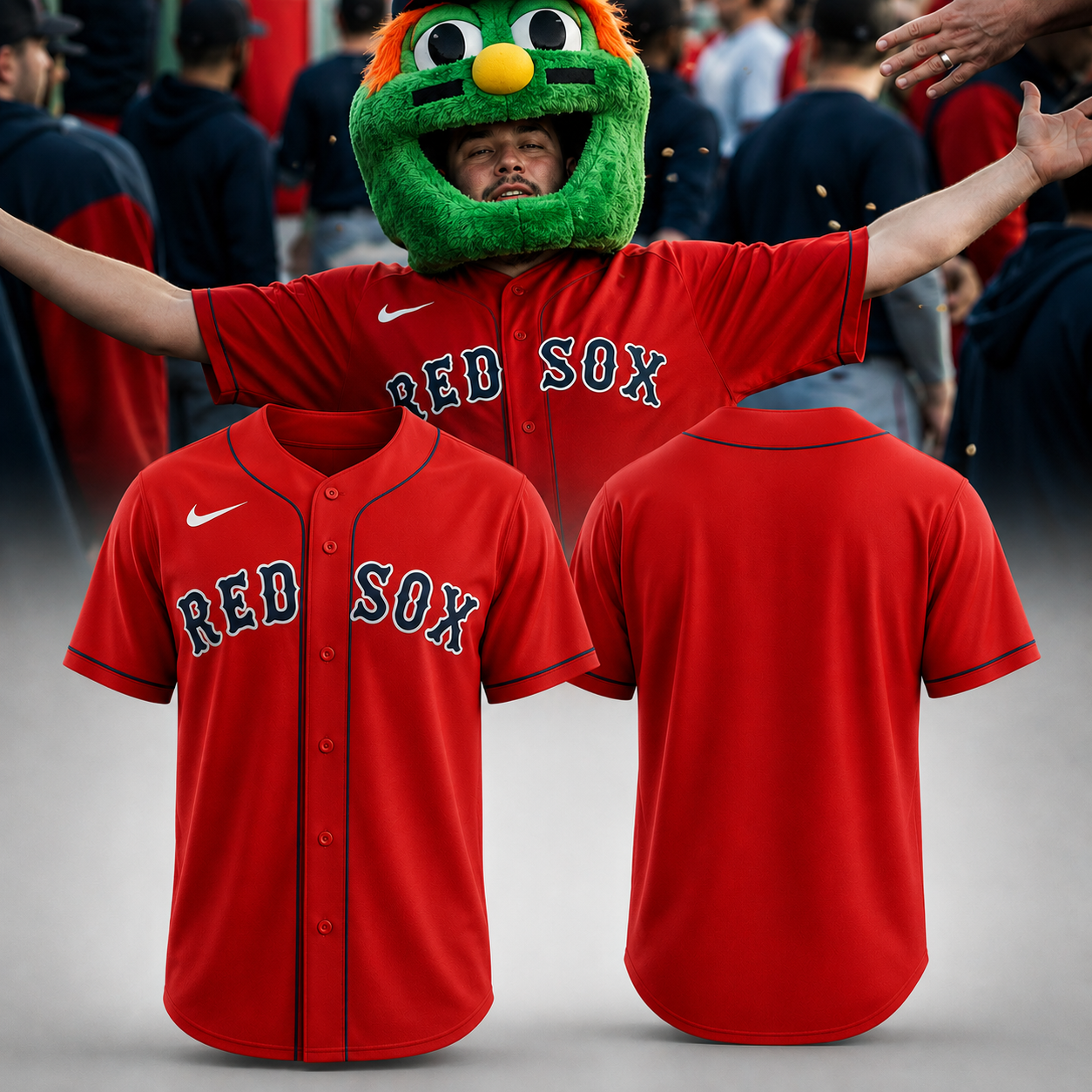 Boston Red Sox Baseball Jersey Red Fan Gift Custom Name Number Sports Jersey