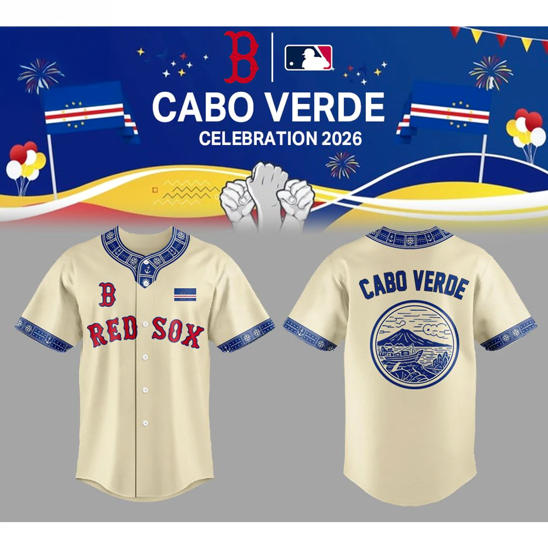 Boston Red Sox Cabo Verde Celebration 2026 Edition Baseball Jersey