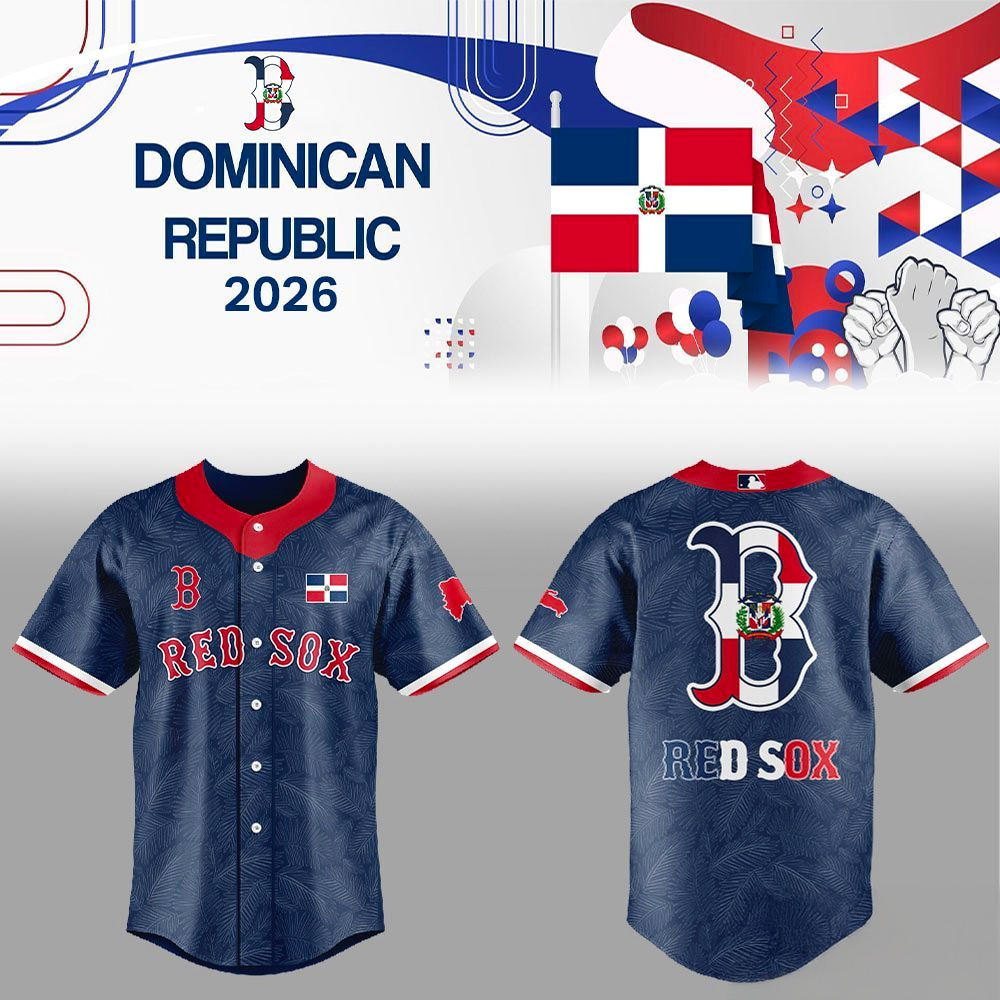 Boston Red Sox Dominican Republic 2026 Limited Baseball Jersey 1