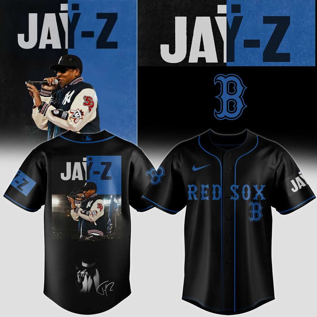 Boston Red Sox x JAYZ Celebrate the iconic albums Reasonable Doubt and The Blueprint 2026 Baseball Jersey