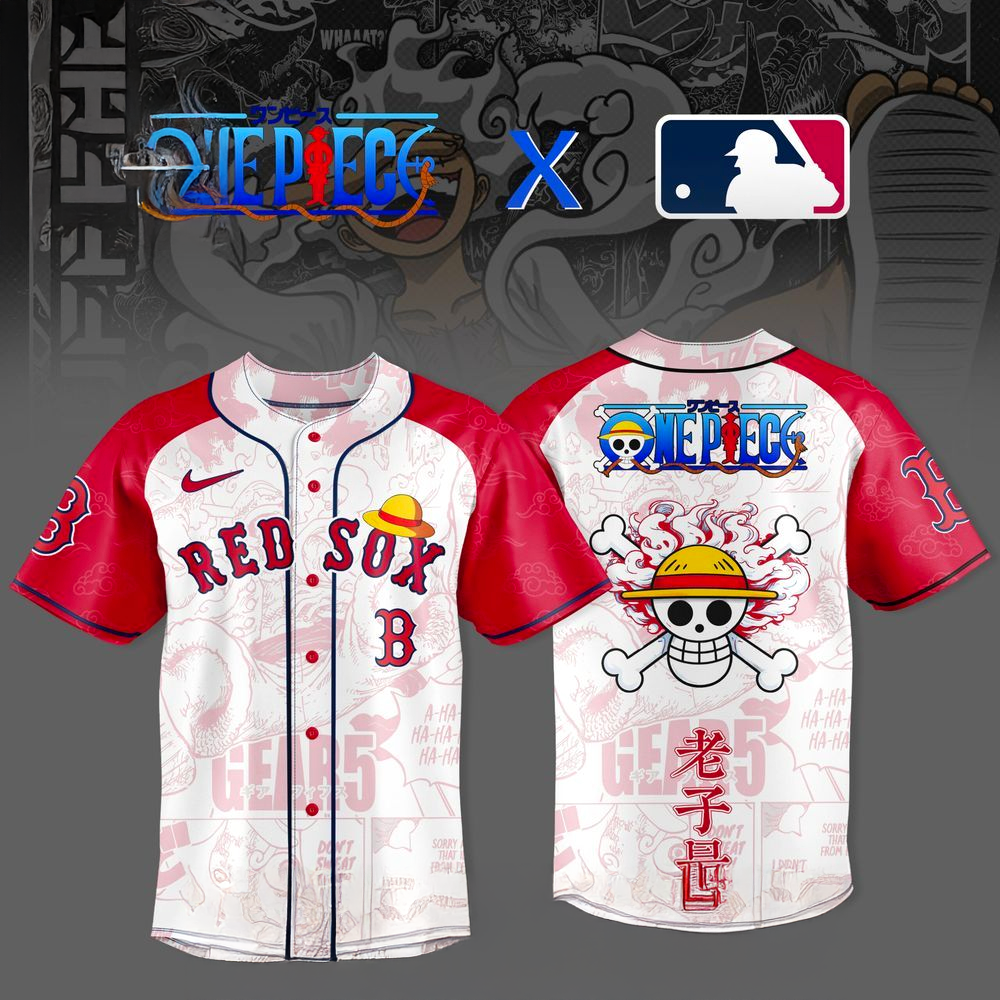 Boston Red Sox x One Piece 2026 Jersey