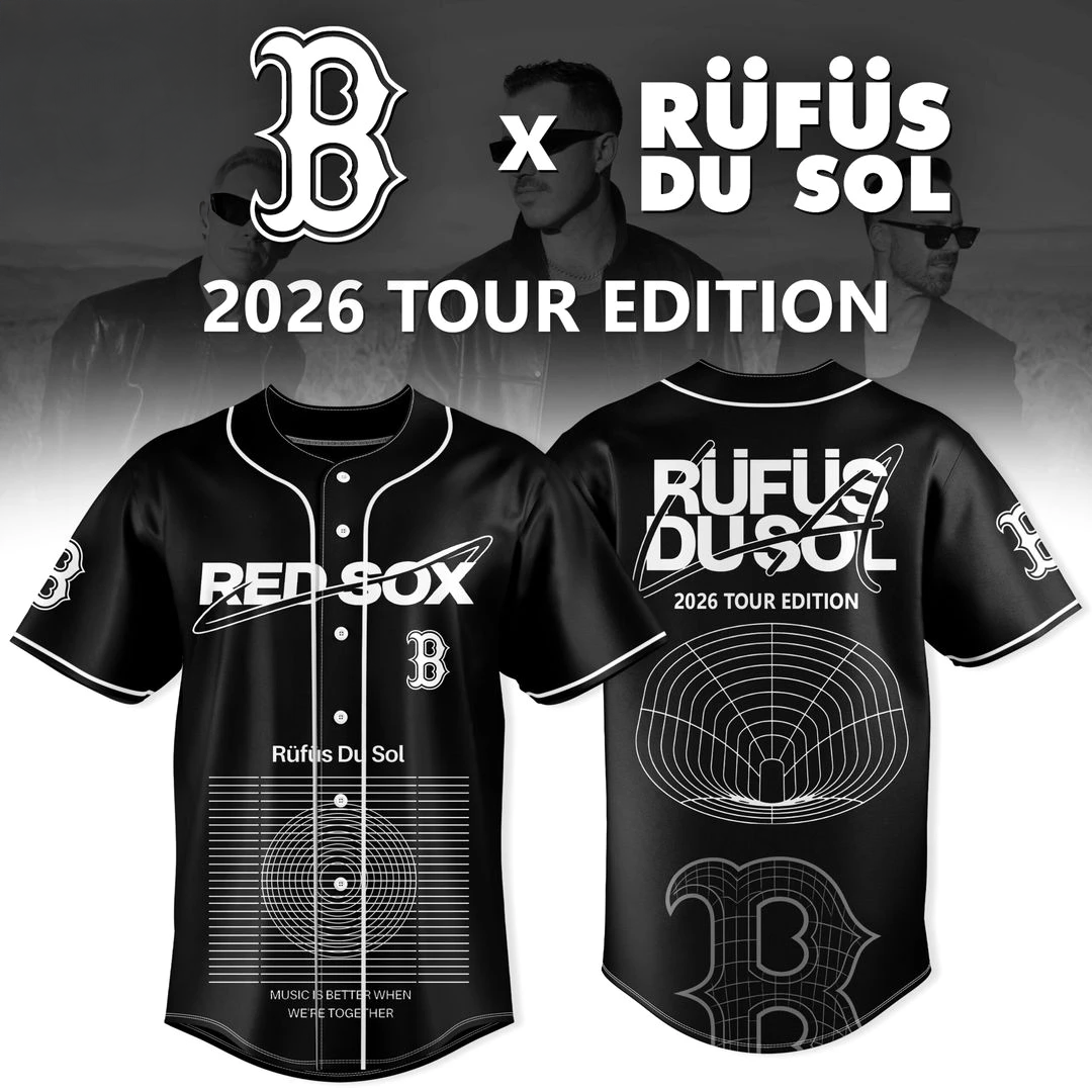 Boston Red Sox x RÜFÜS DU SOL Tour 2026 Baseball Jersey