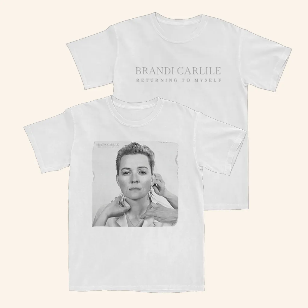 Brandi Carlile Merch Returning To Myself Cover TShirt Xmas Gifts For Him