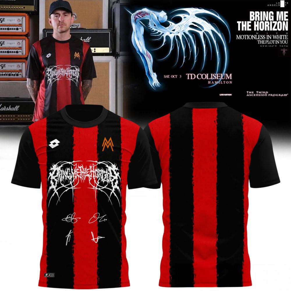 Bring Me The Horizon Limited Signature Football Jersey Alternative Rock Band Fan Apparel 1 - Unicasport Bring Me The Horizon Limited Signature Football Jersey Alternative Rock Band Fan Apparel